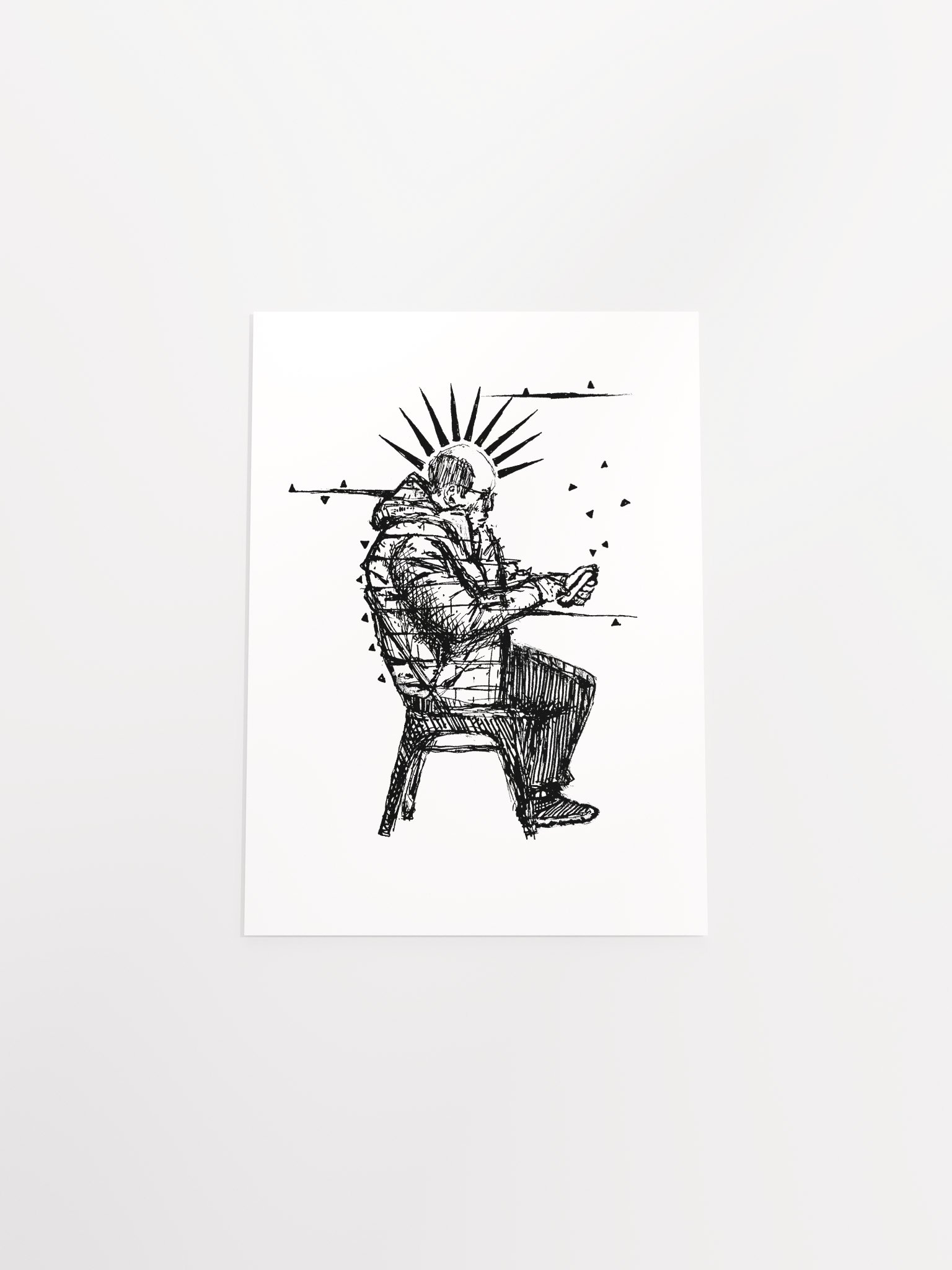 BAAAAAAALD! / Liberty Spikes Print product image (4)