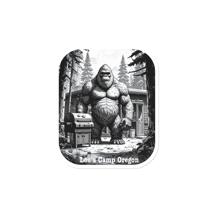 BBQ Sasquatch Magnet product image (2)