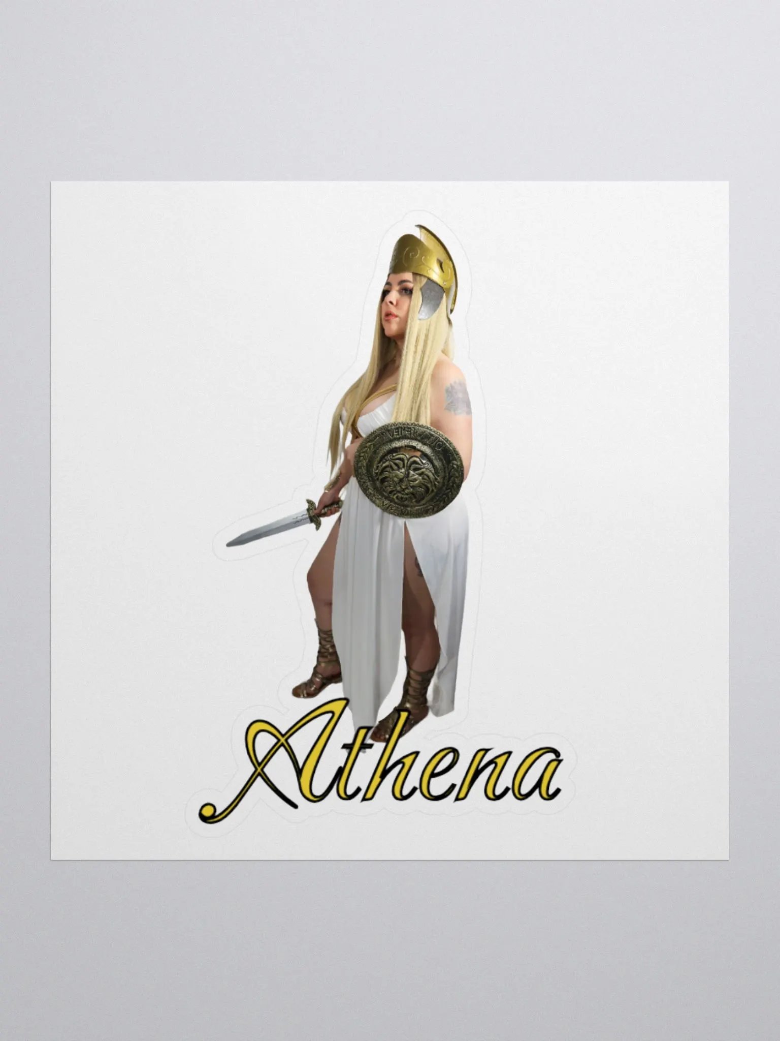 Athena KissCut Sticker product image (1)