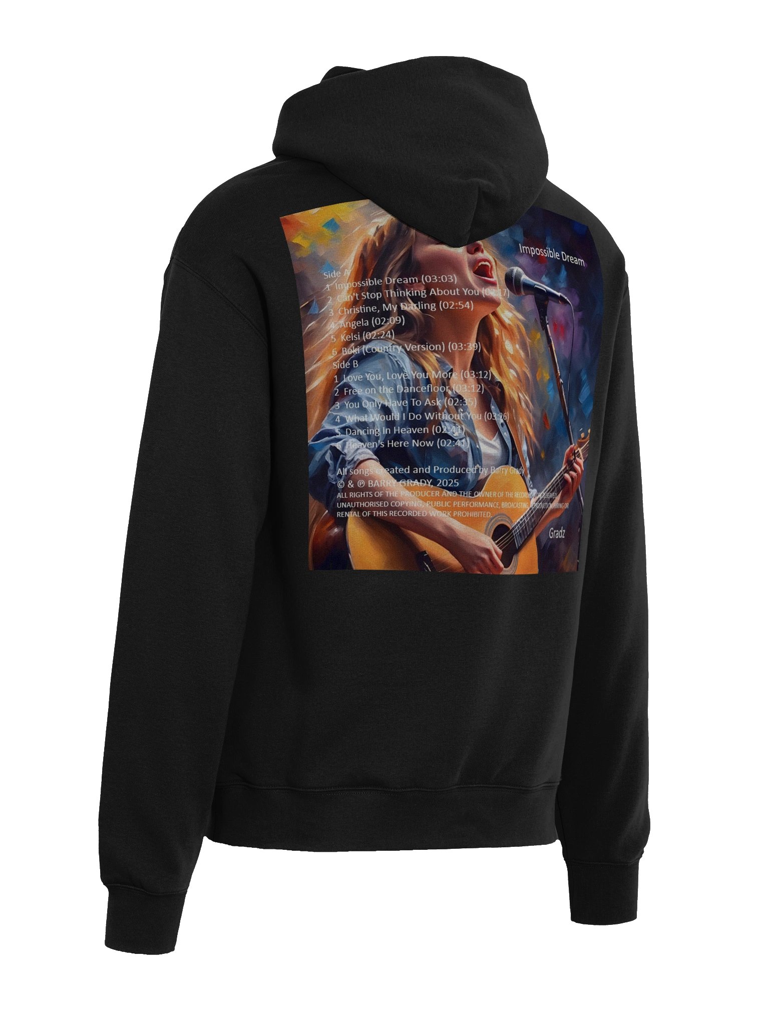 'Impossible Dream' Unisex Hoodie product image (6)