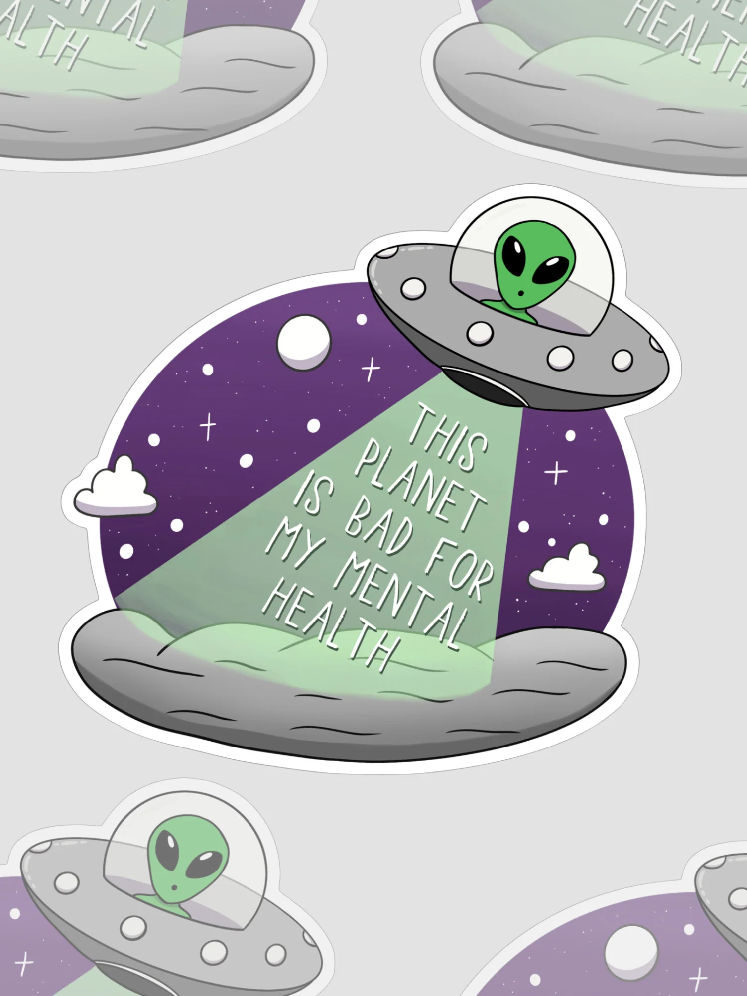 This Planet Is Bad Sticker product image (2)
