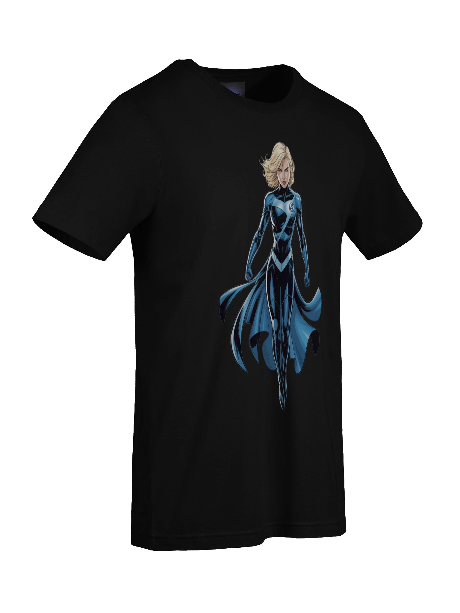 Invisible Woman Cloak Cascade Supersoft T-Shirt – Spectral Flow Sovereign product image (9)