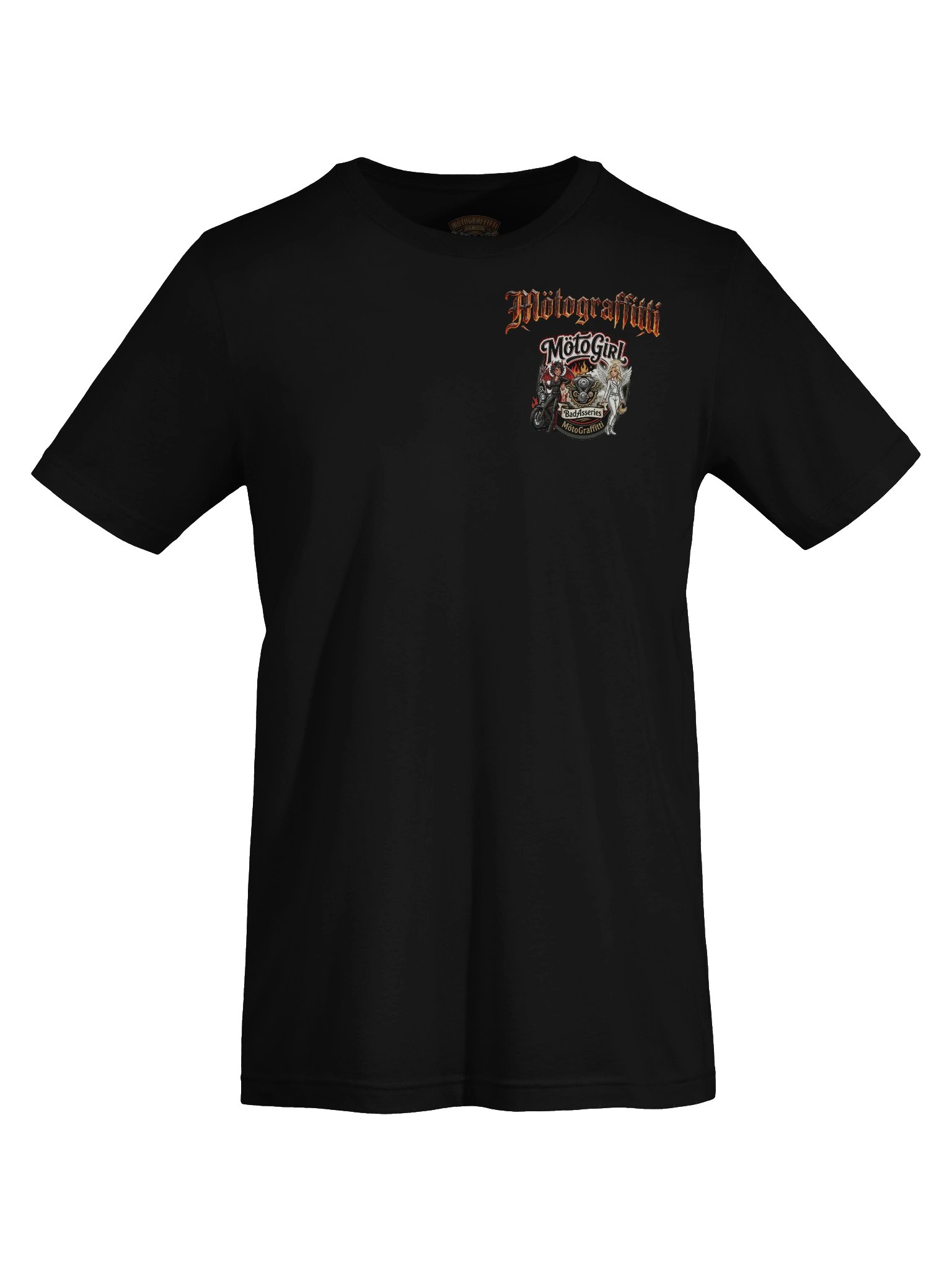 MötoGraffitti Patched MötoGirl T-Shirt product image (7)