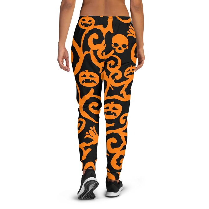 Scary Pumpkins Skull Women's Joggers product image (1)