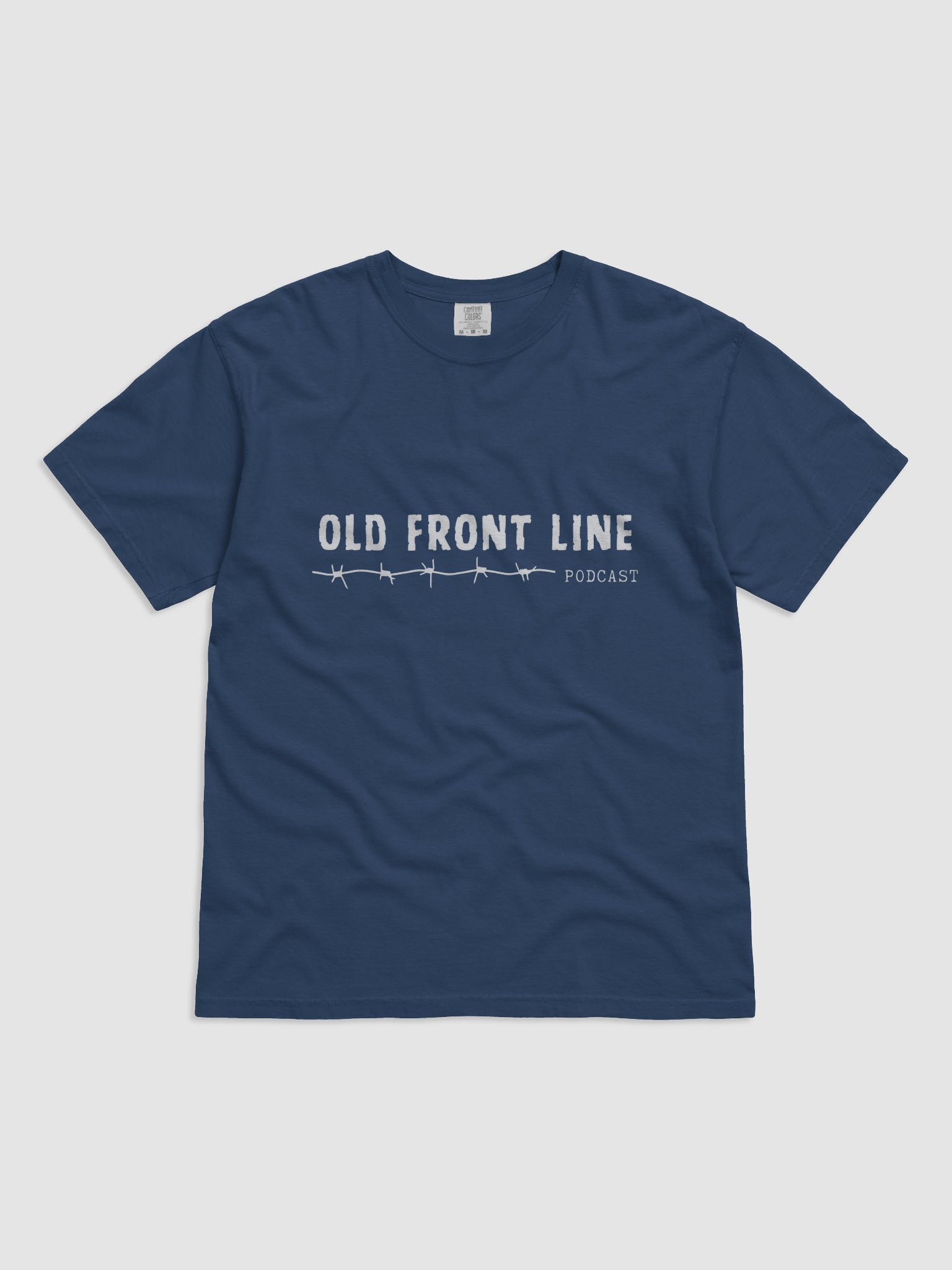Old Front Line T-Shirt Navy Blue product image (1)