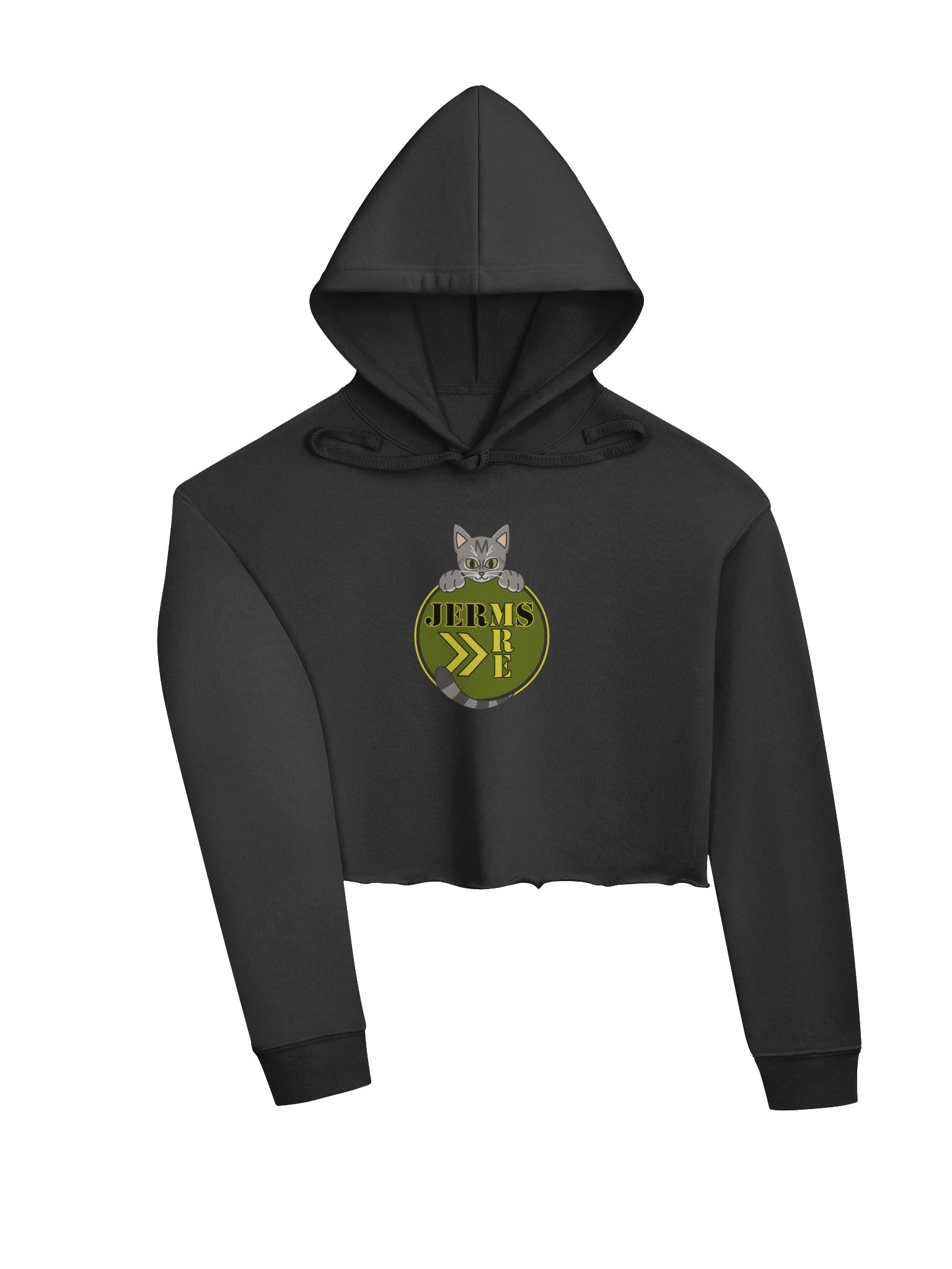JermsMRE Ration Kitty Crop Hoodie product image (3)