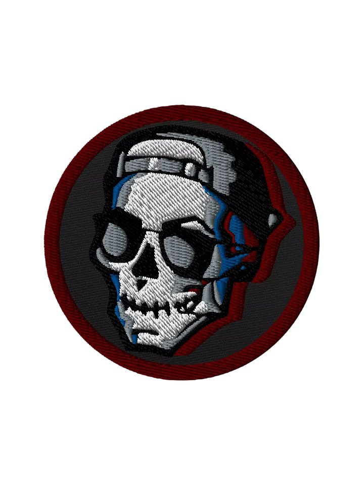 Bones Embroidered Patch product image (1)