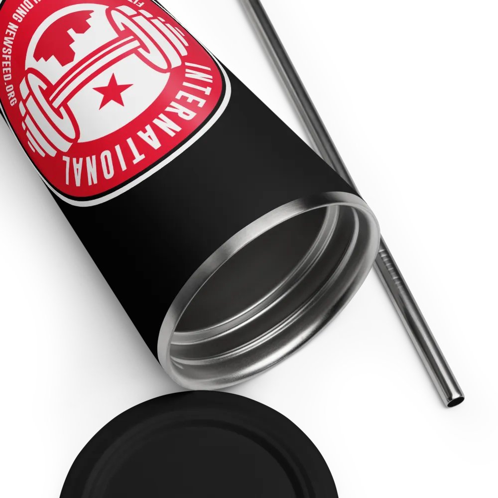 IFBNewsfeed.Org's Insulated Tumbler with a Straw product image (12)