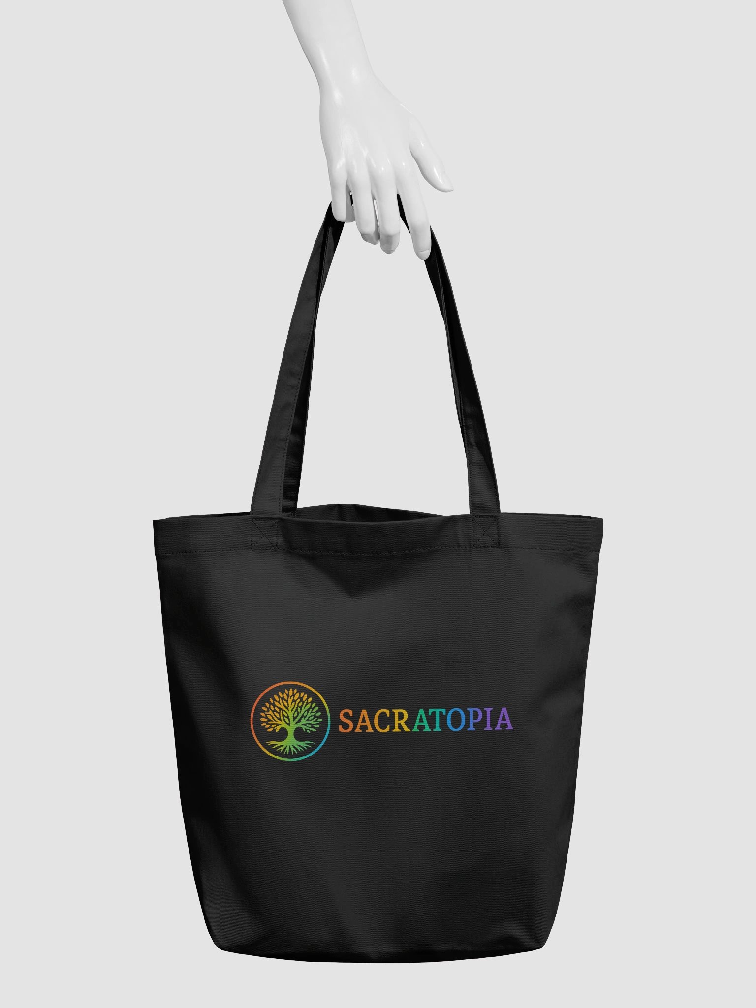 Rainbow Tree Eco Tote Bag product image (3)