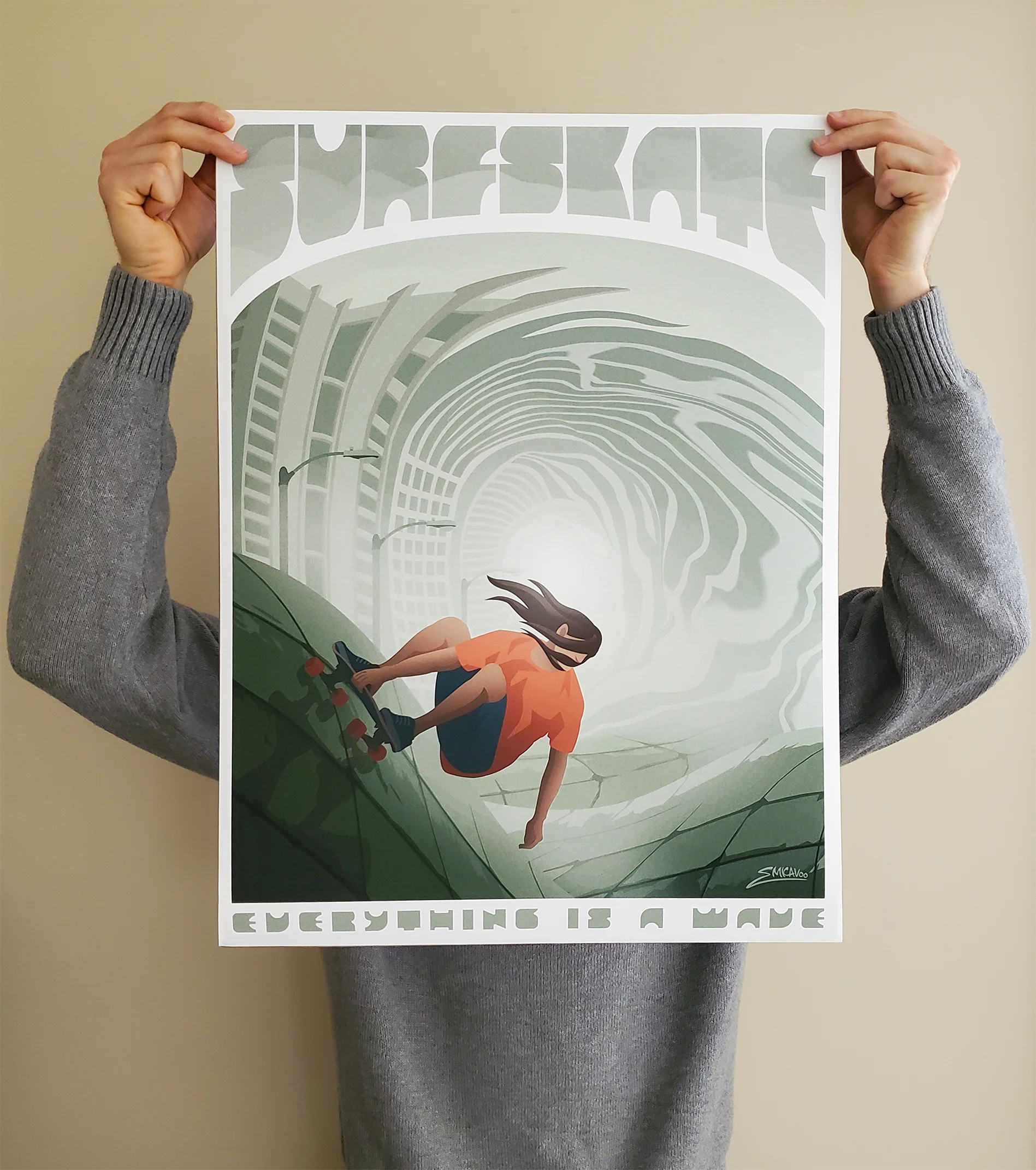 Everything Is A Wave - Print product image (1)