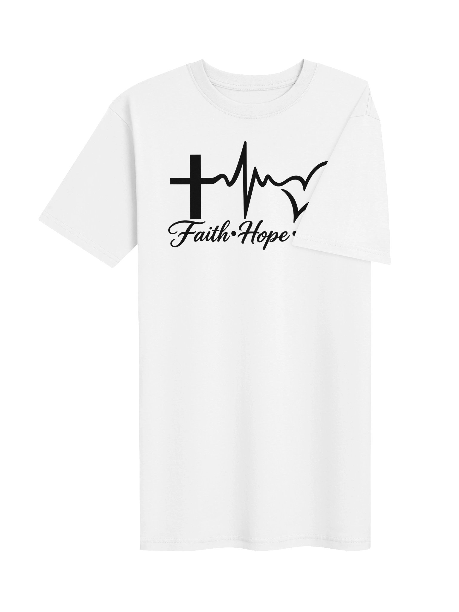 Minimal Black Heavyweight Tee by ALLANDMORE product image (4)