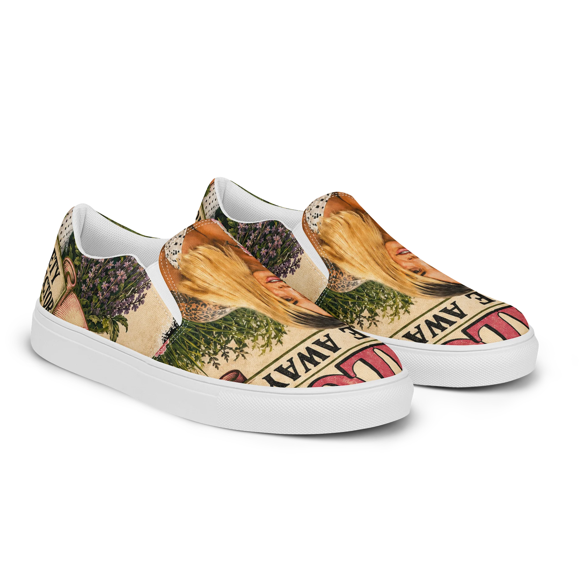 Smile, Amy. Canvas Slip-Ons product image (3)