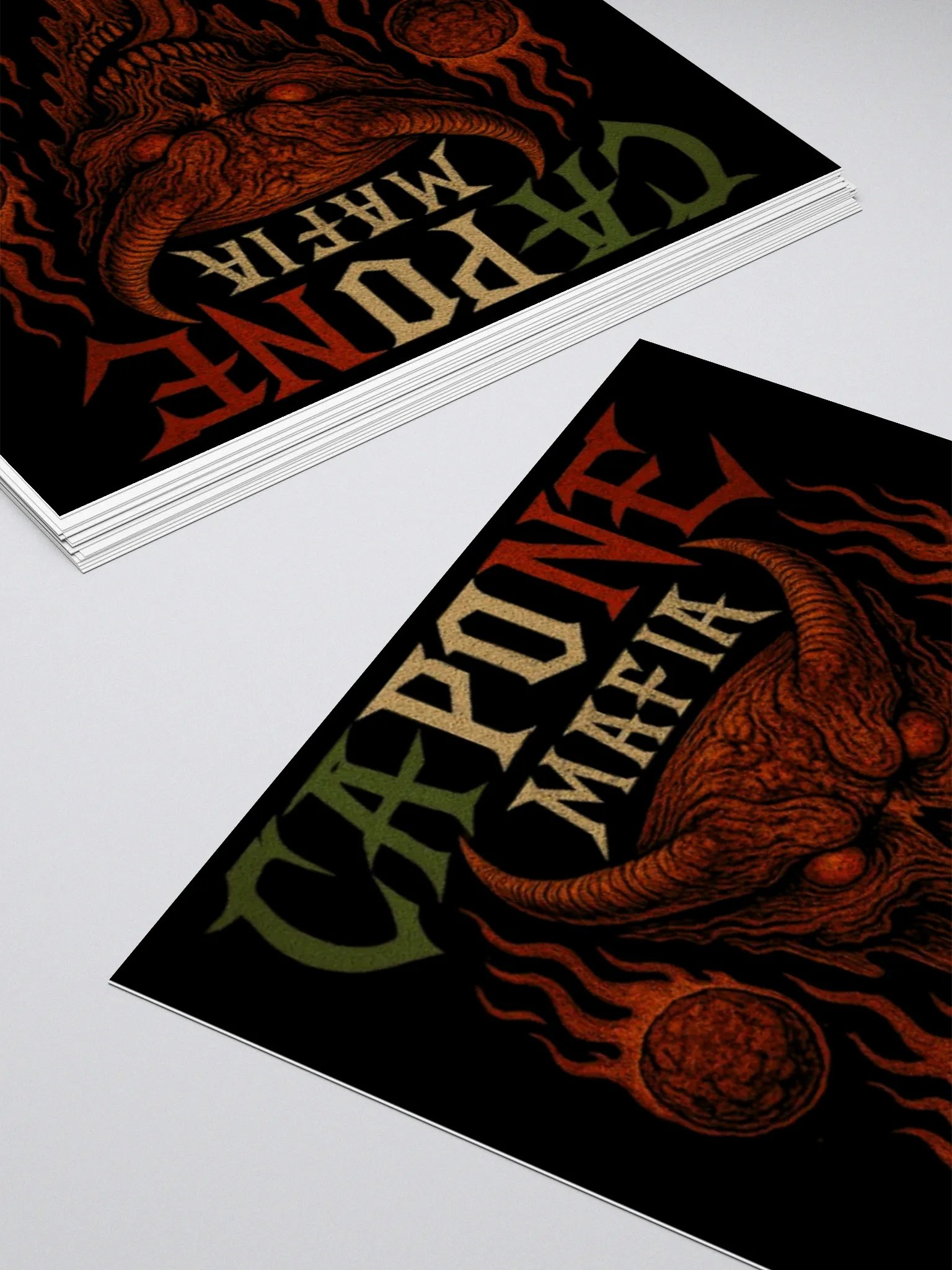 Capone Mafia Metal Sticker product image (10)