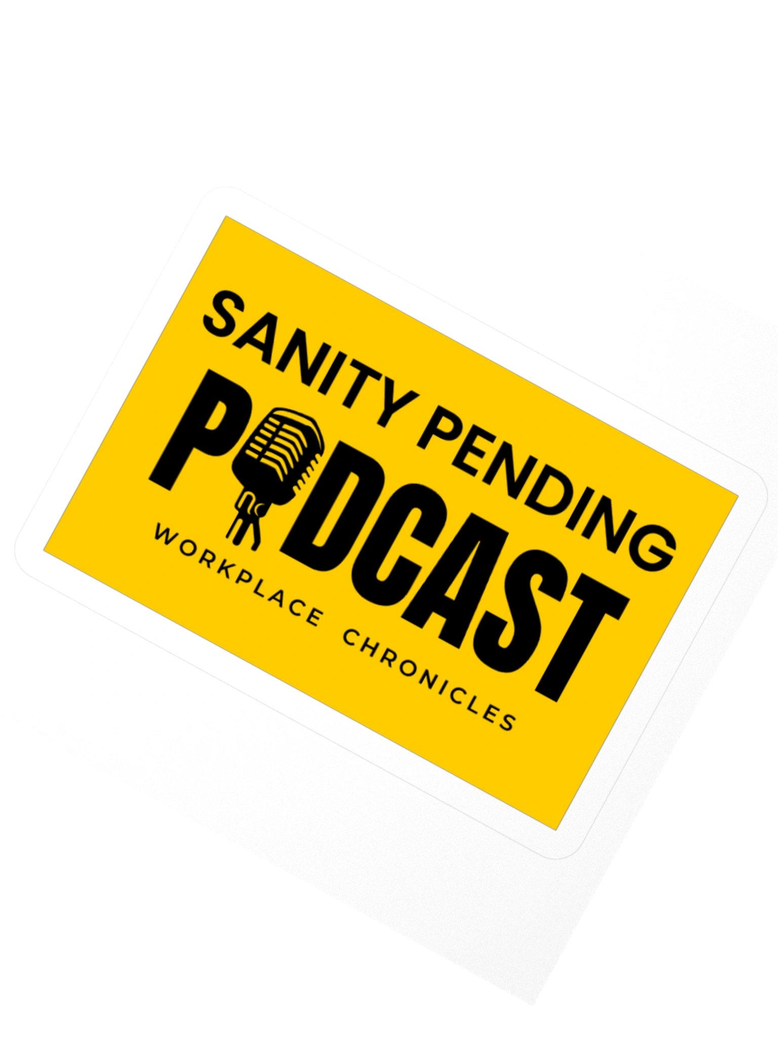Sanity Pending Podcast Sticker product image (2)