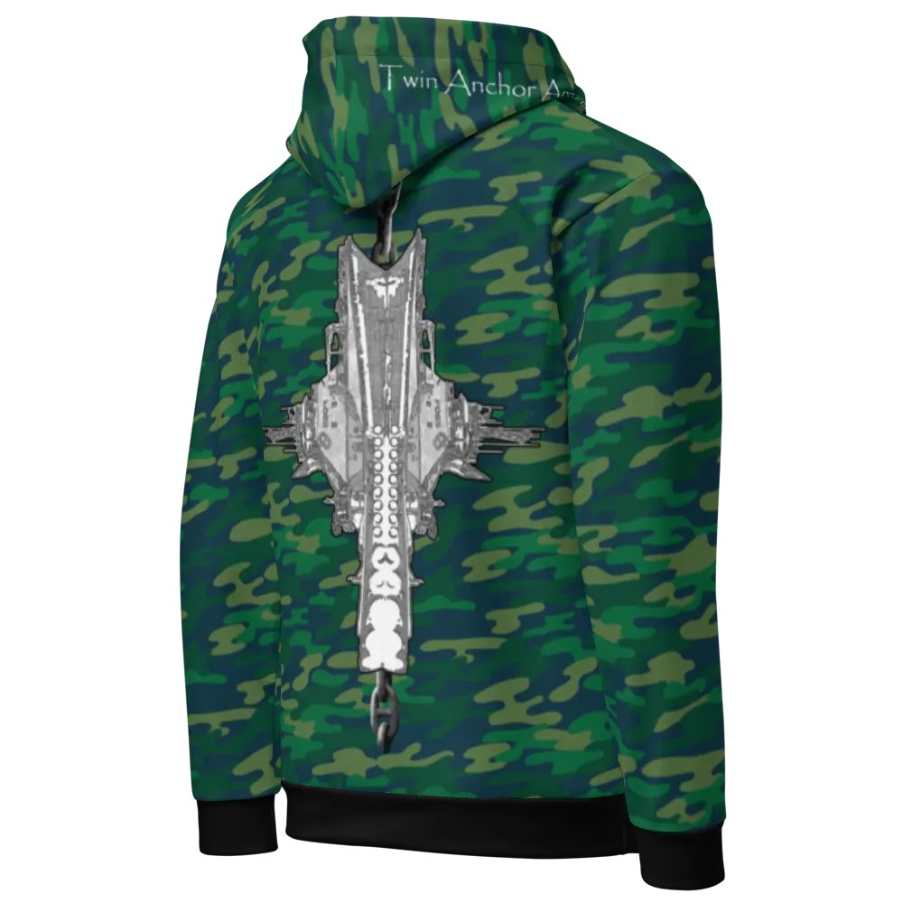 Mirrored Foss Tug & Barge Bridal Chain (Teal) – Performance Marine Wear | Twin Anchor Apparel North Current Line product image (8)