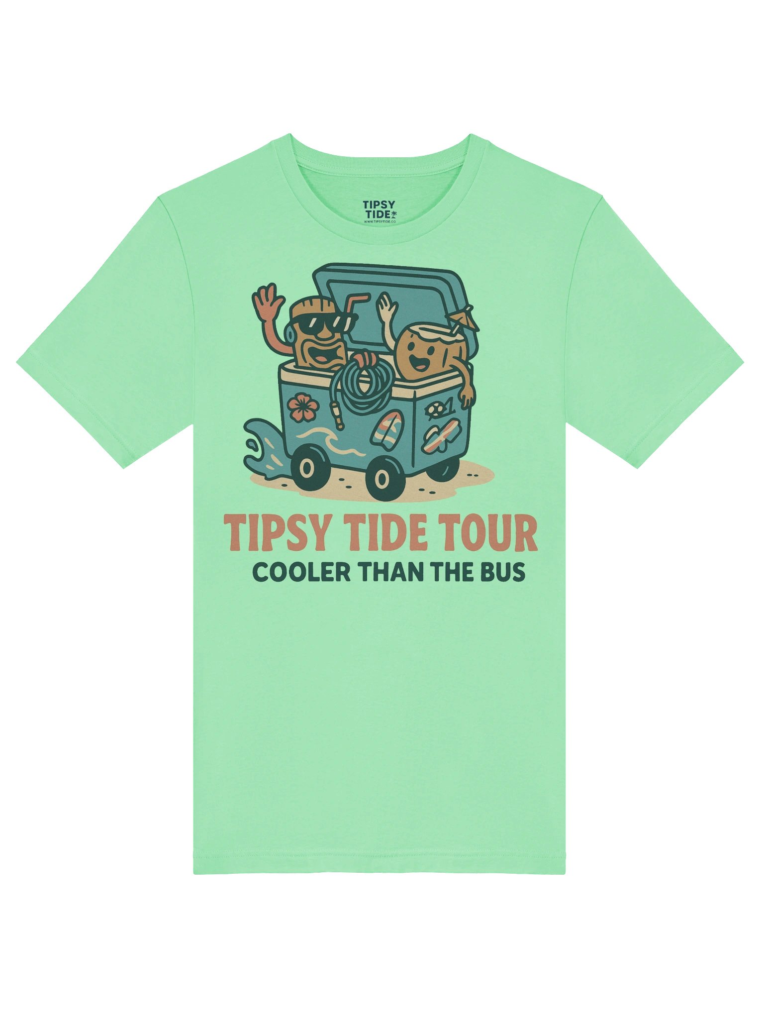 Tipsy Tide Tours Cooler T-Shirt product image (3)
