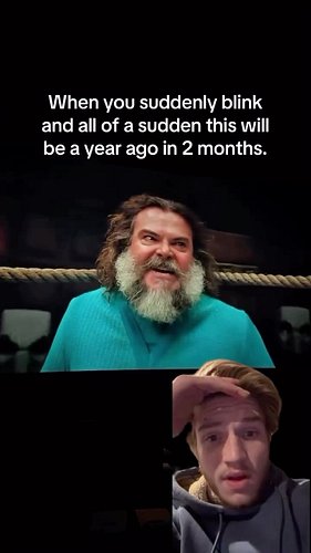 1 Year Since The Minecraft Movie Already???? #minecraft #minecraftmovie #viral #trending