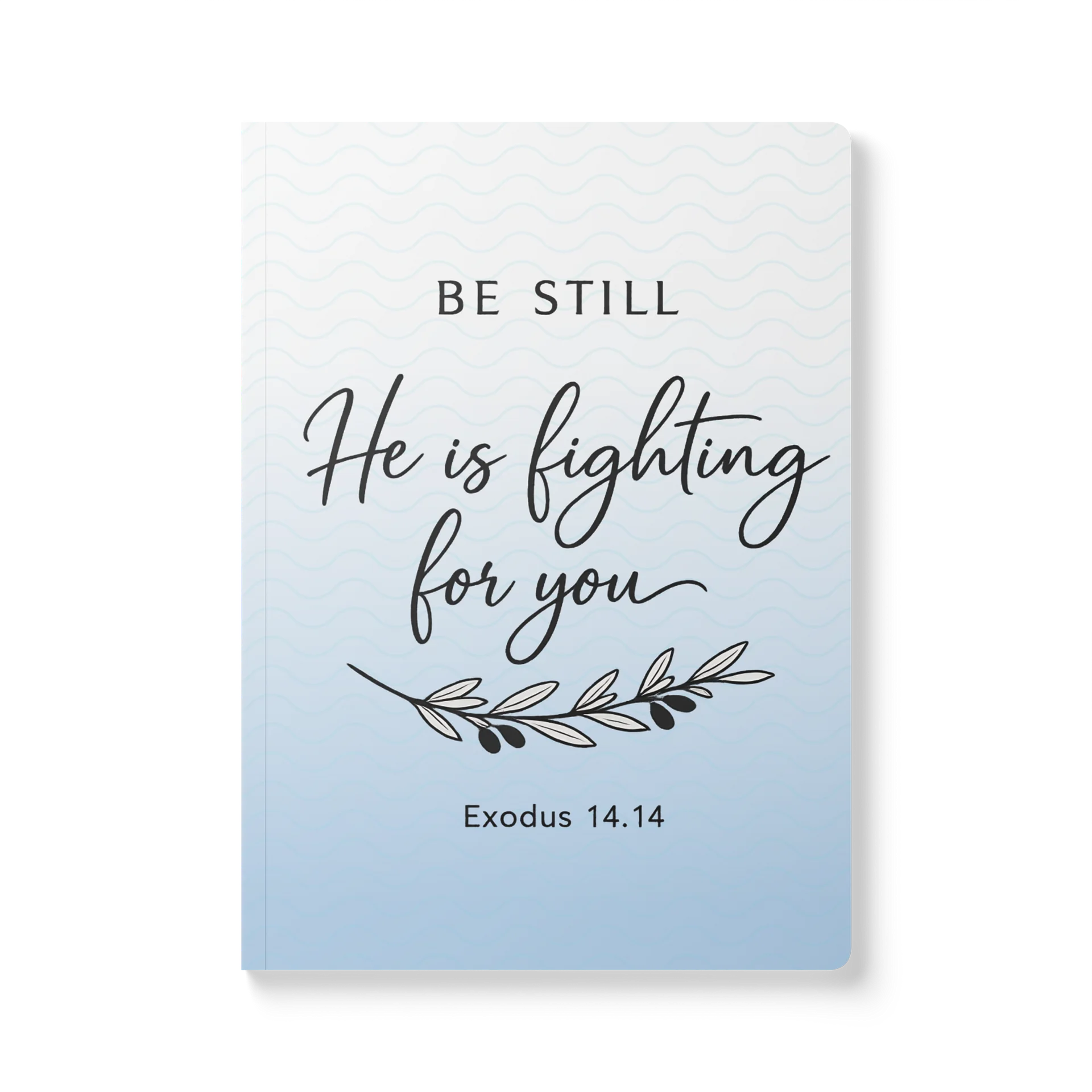 Be Still Christian Journal – Exodus 14:14 | Inspirational Faith Journal | Encouragement Gift product image (2)