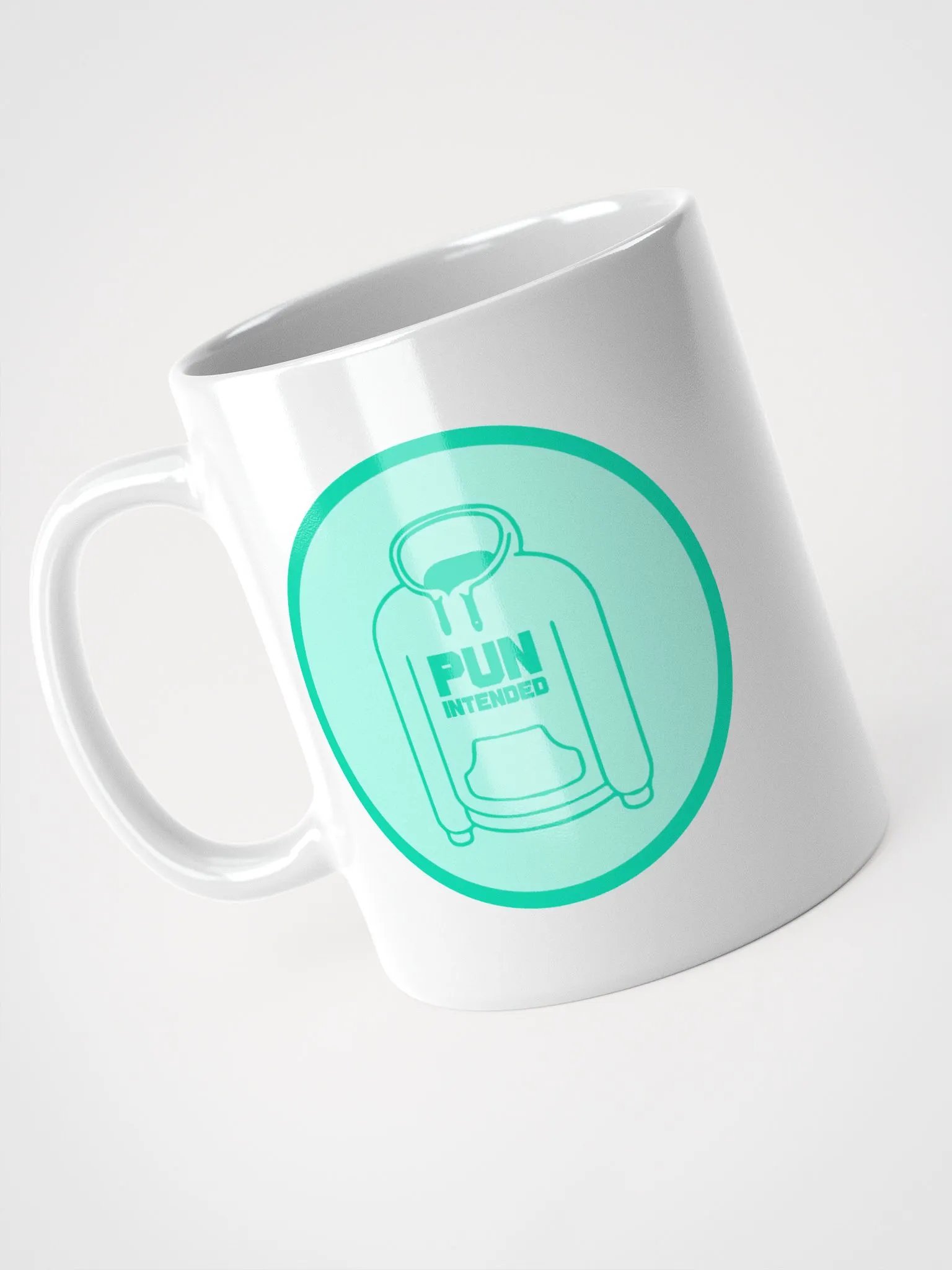 Pun-Intended Social Logo Mug product image (1)
