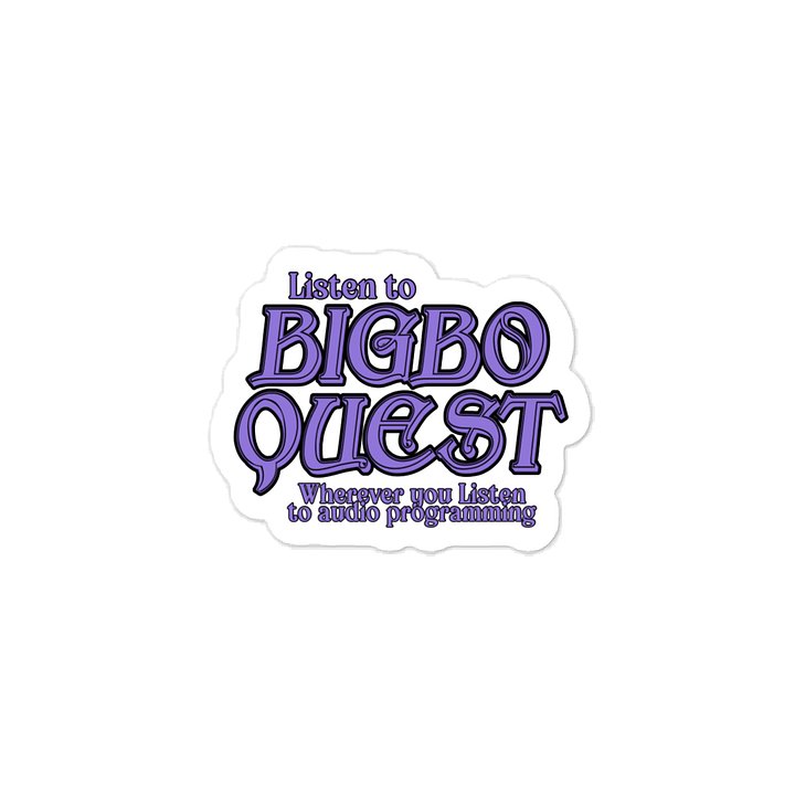 Listen to Bigbo Quest Sticker product image (1)
