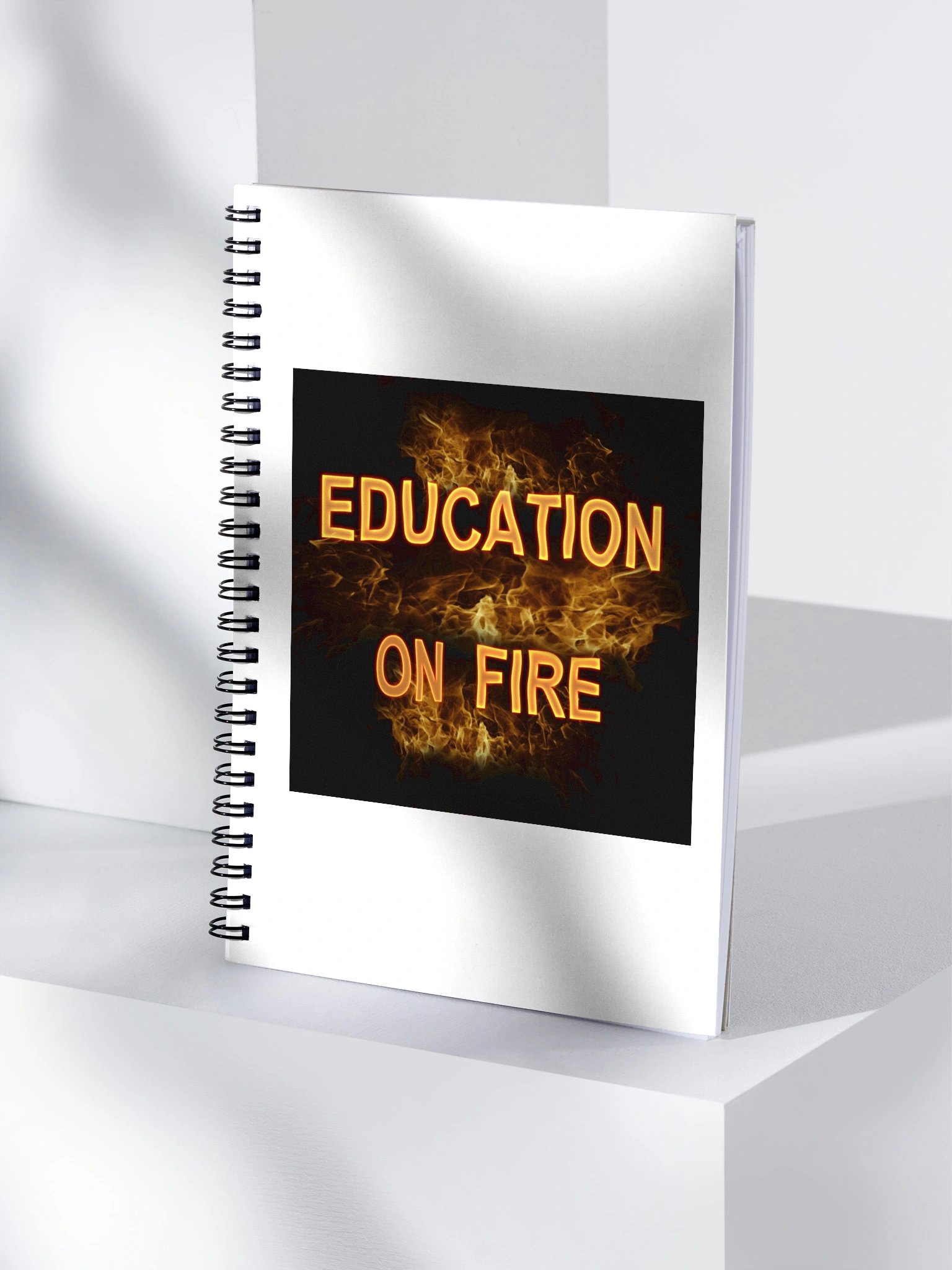 Fiery Education Spiral Notebook product image (4)