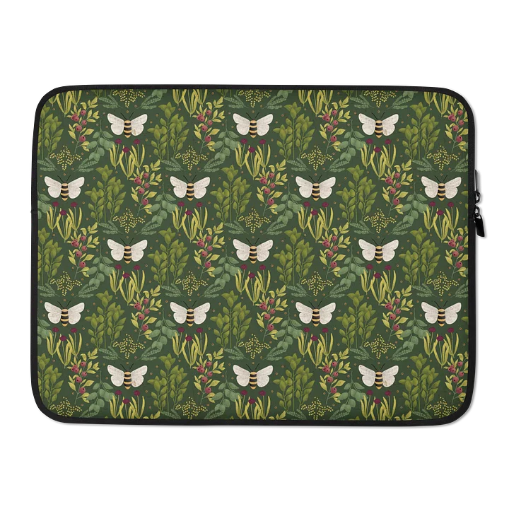 Bees and Foliage Laptop Sleeve product image (2)
