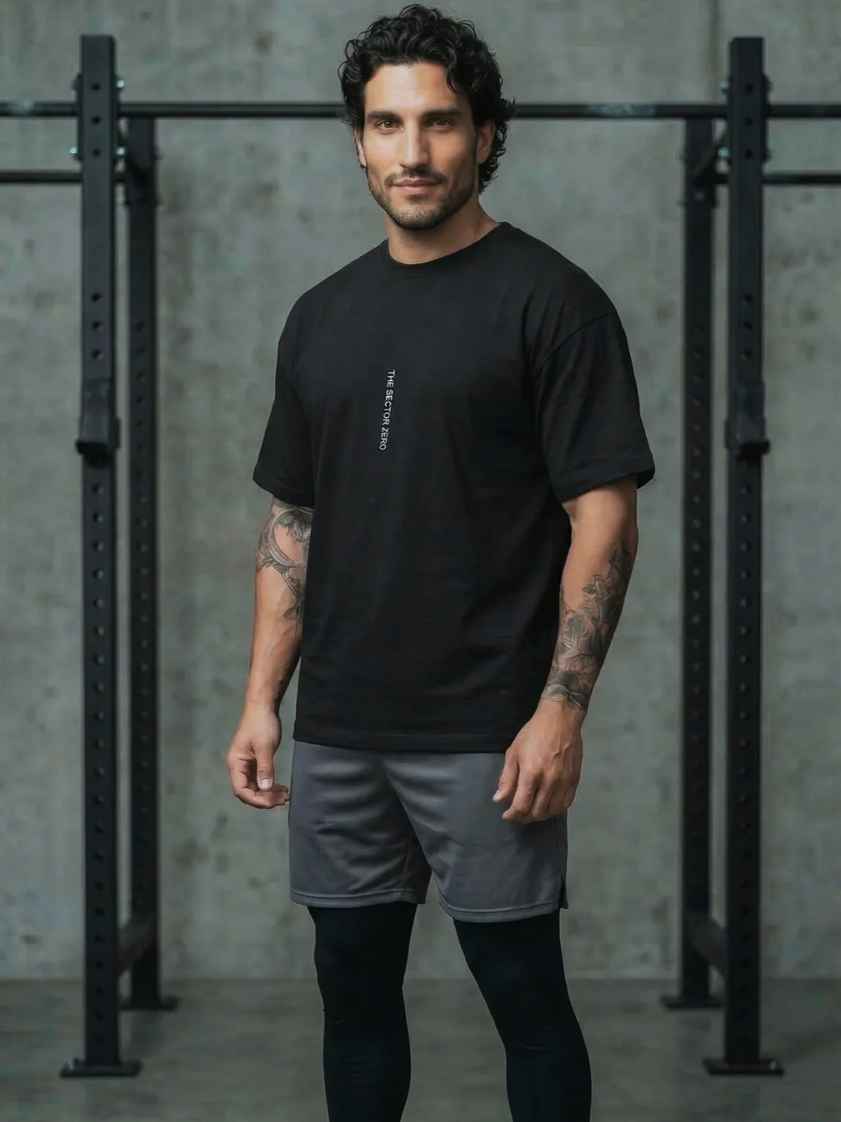 THE SECTOR ZERO™: 'Silence' Heavyweight Oversized Tee product image (5)