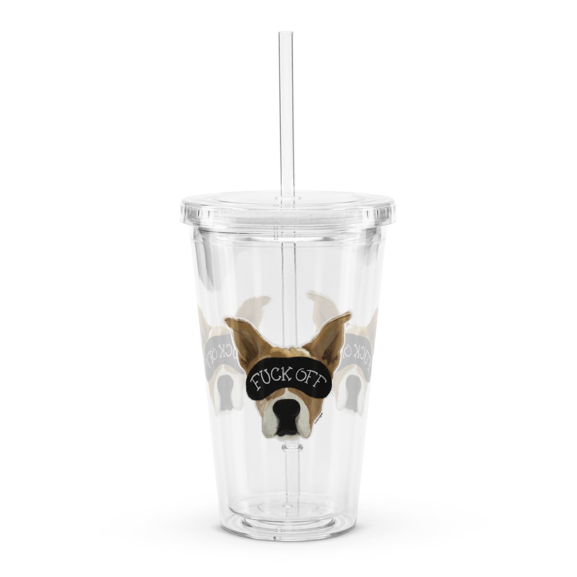 Maize "F Off" Double Wall Tumbler product image (1)