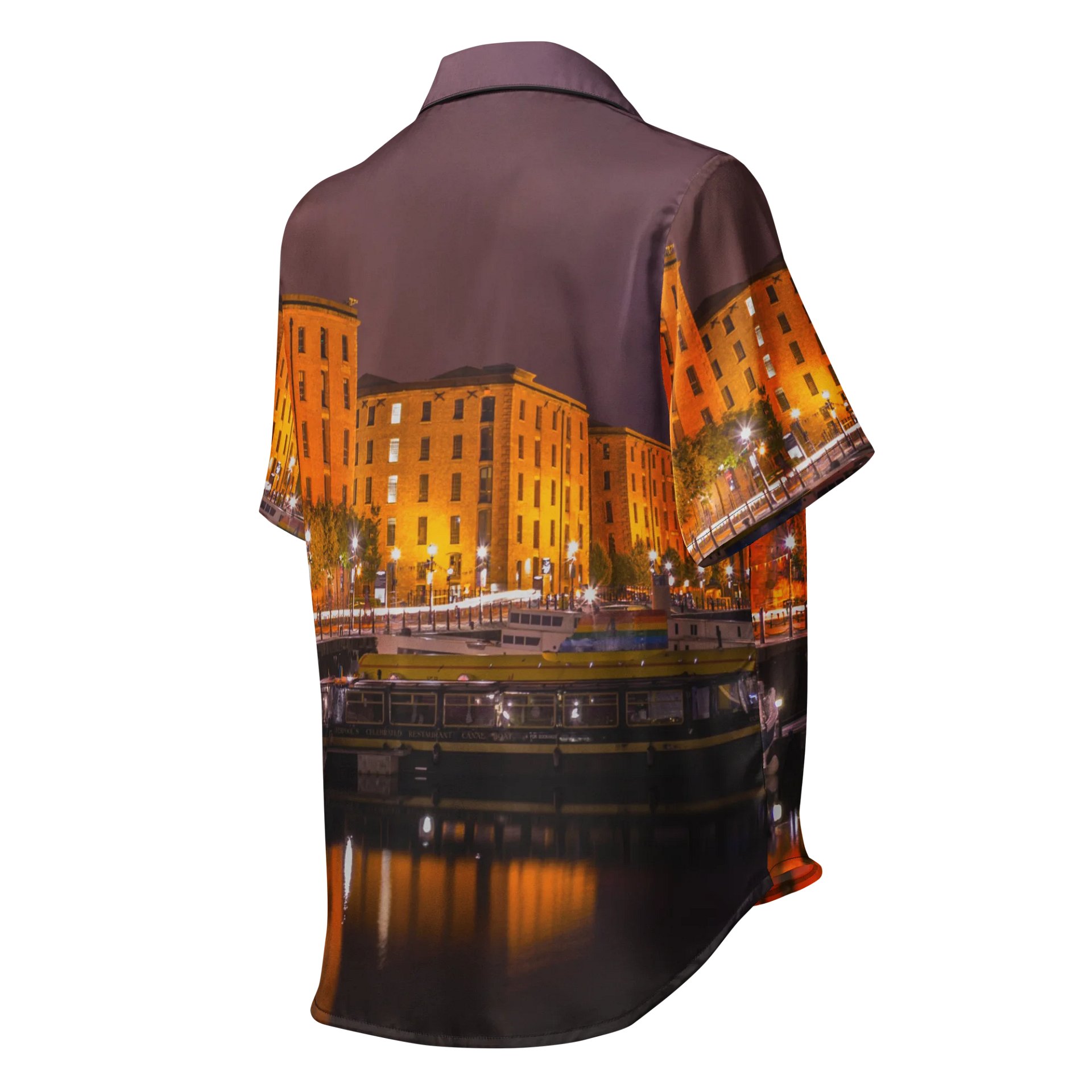'Somewhere in the City' Silky Pyjama Top product image (2)