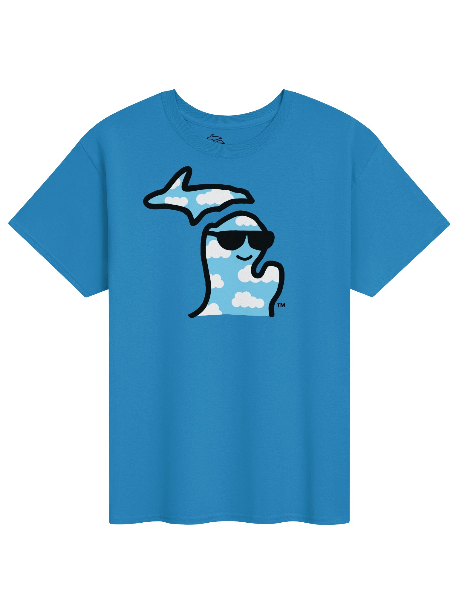 Mich. Clouds Heavyweight Cotton T-Shirt product image (1)