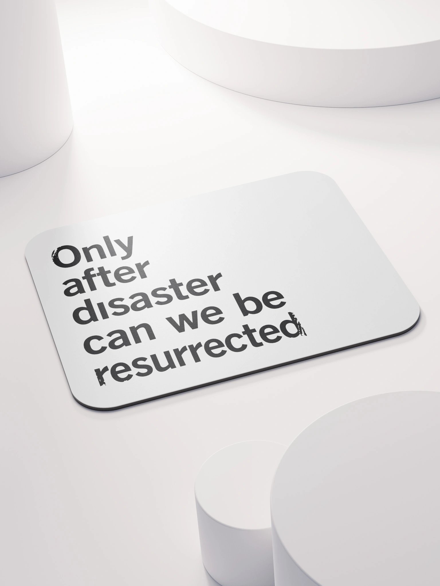 Mouse Pad with Fight Club quote product image (4)