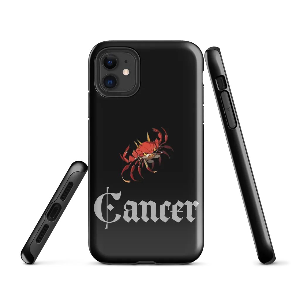 RoboCrab Cancer Tough Case for iPhone® product image (1)