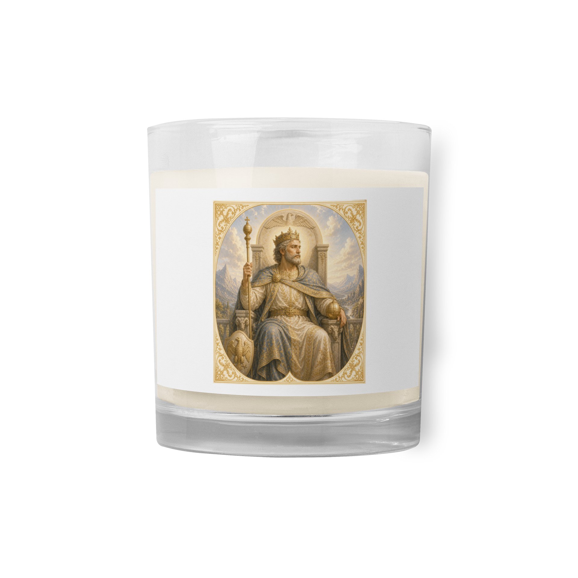 ​🏛️ Bougie "L'Arcane IV : L'Empereur" – Structure & Pouvoir product image (1)