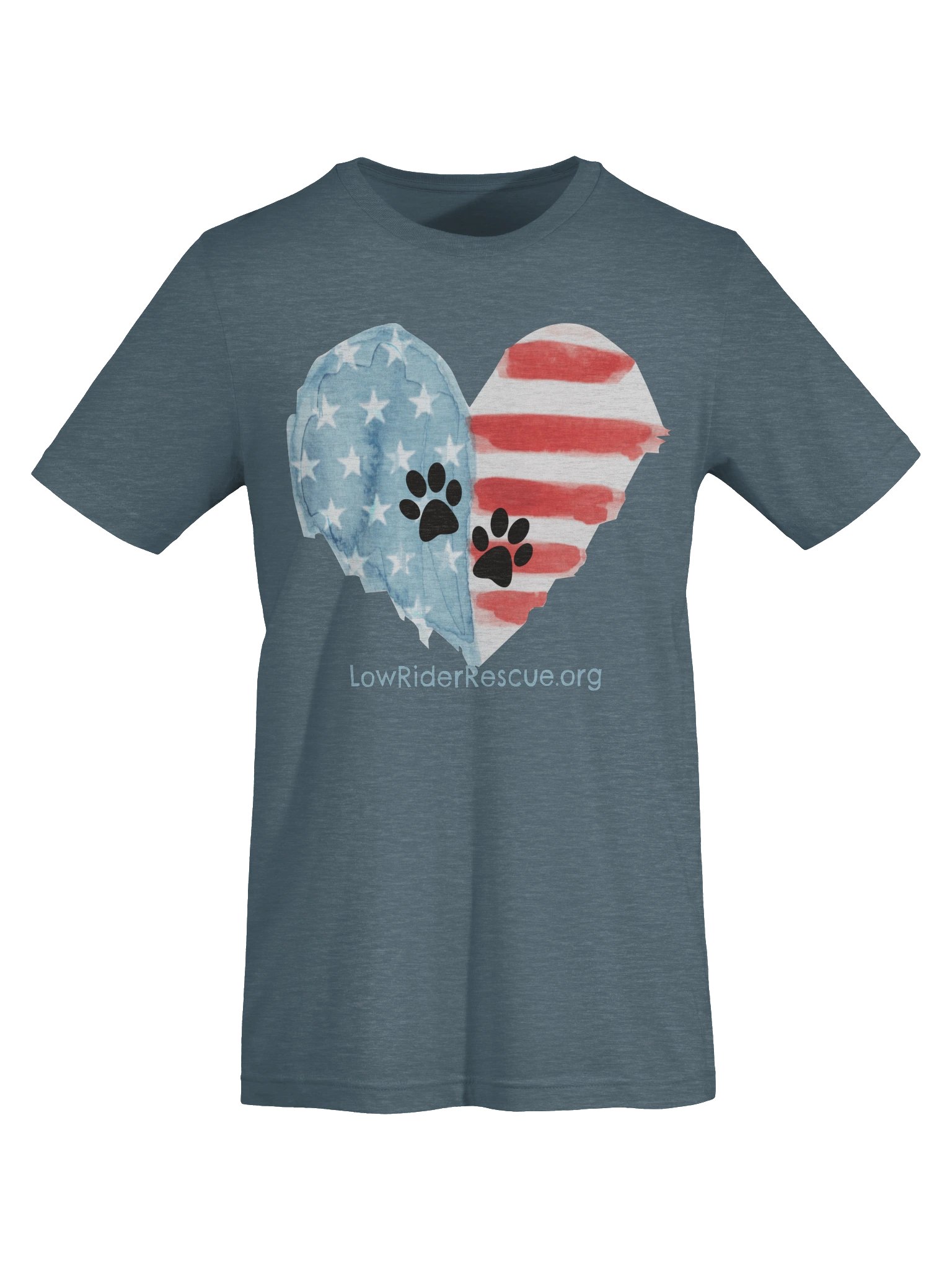 Patriotic Heart and Paws Tee product image (81)