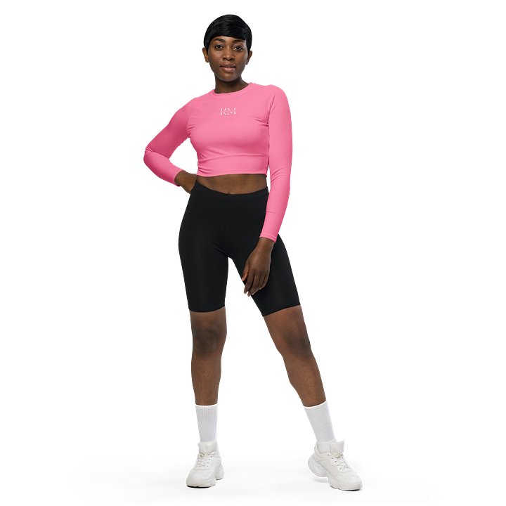KC Cropped Longsleeve -pink- product image (1)