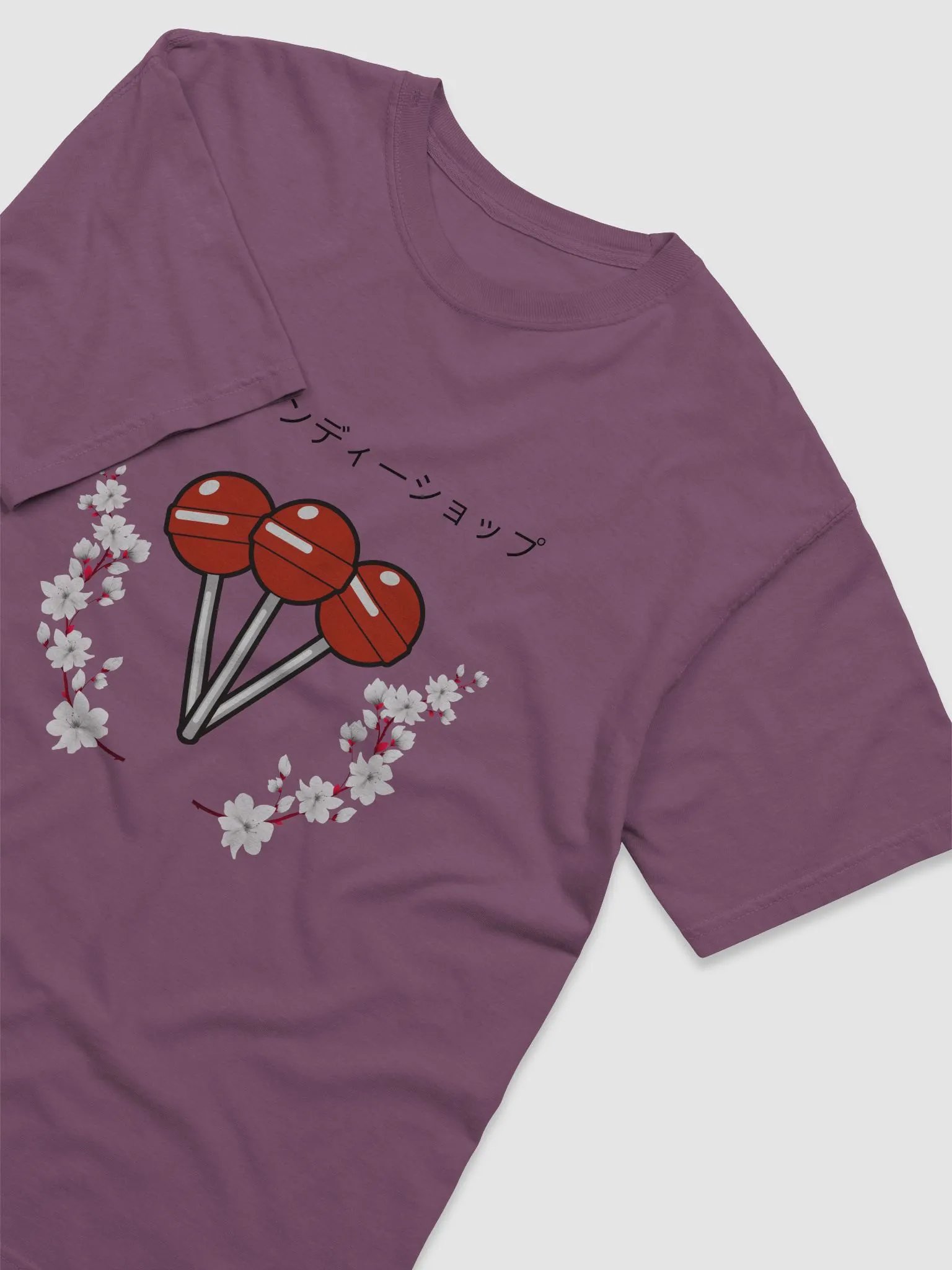Cherry Blossom Kandi Shop T-Shirt (black font) product image (3)