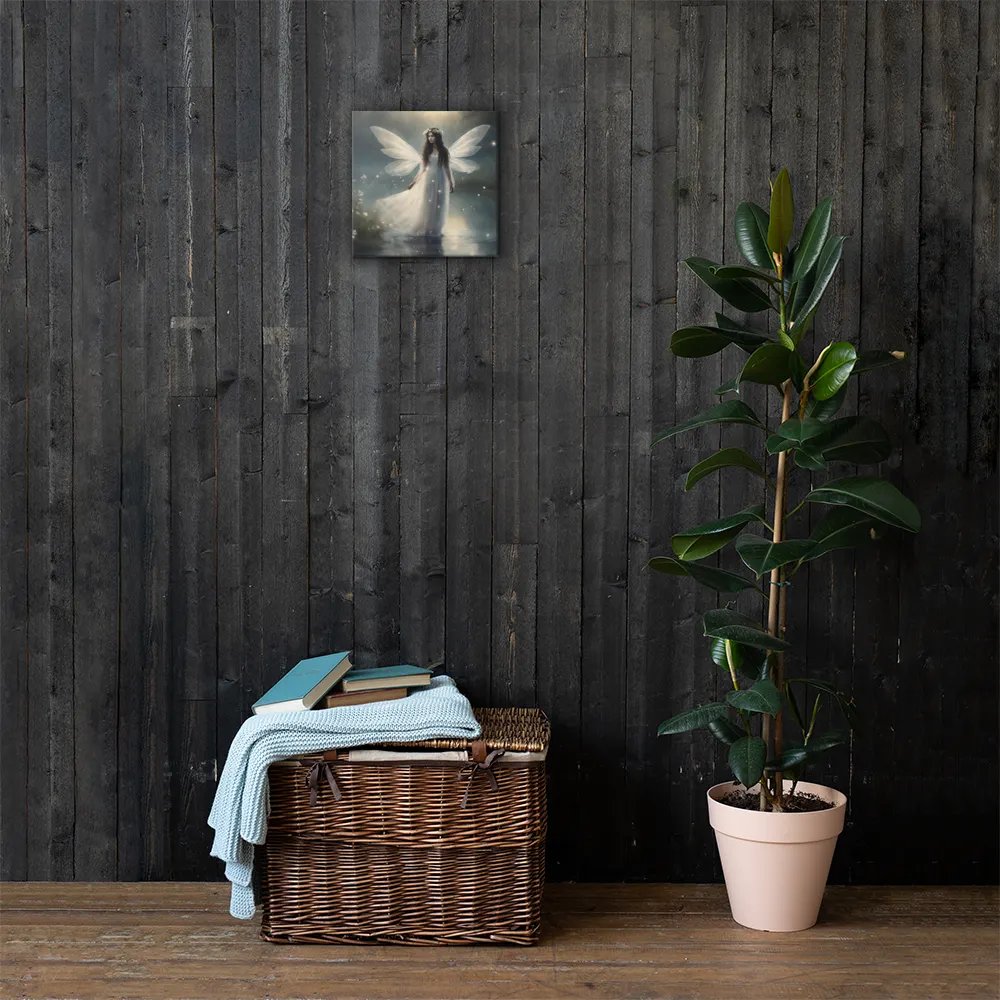 Fairy and Fireflies By Lake Wall Art product image (5)
