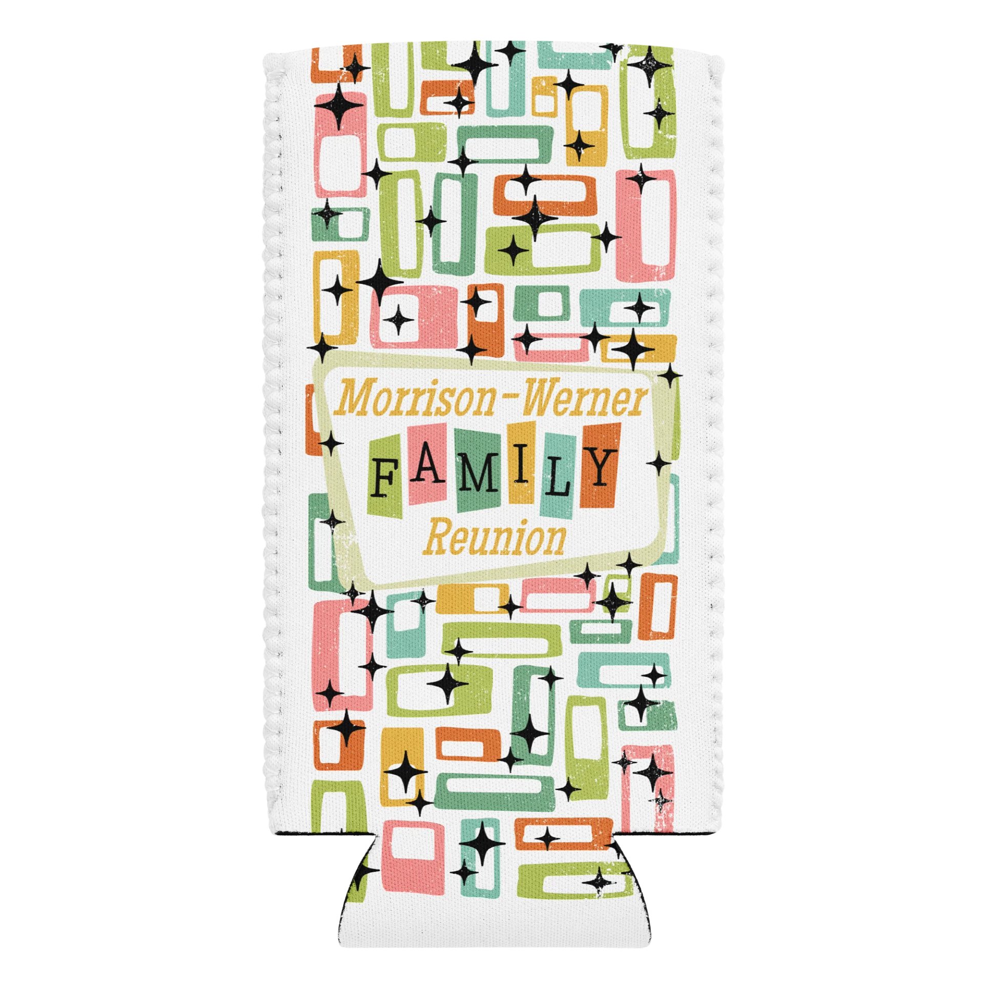 "Atomic Age" 12 oz. Slim-Can Coozie product image (10)