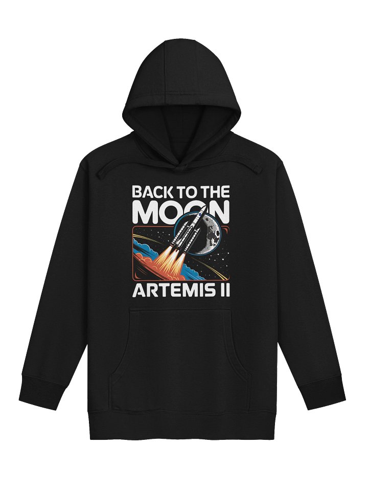 Artemis II Launch to The Moon Space Mission 2026 Hoodie product image (1)