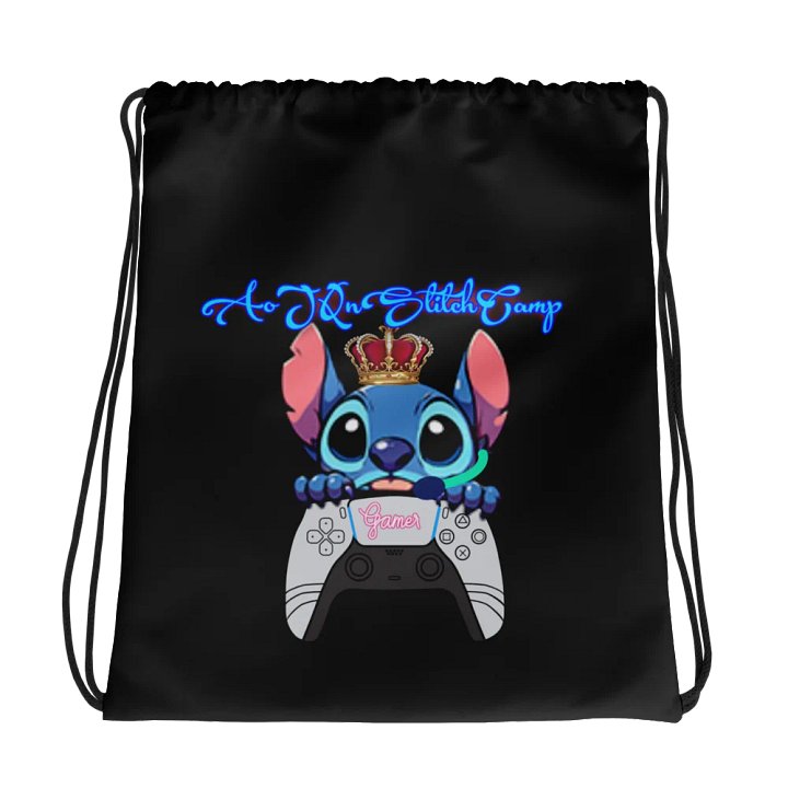 Gamer Royalty Drawstring Bag product image (1)