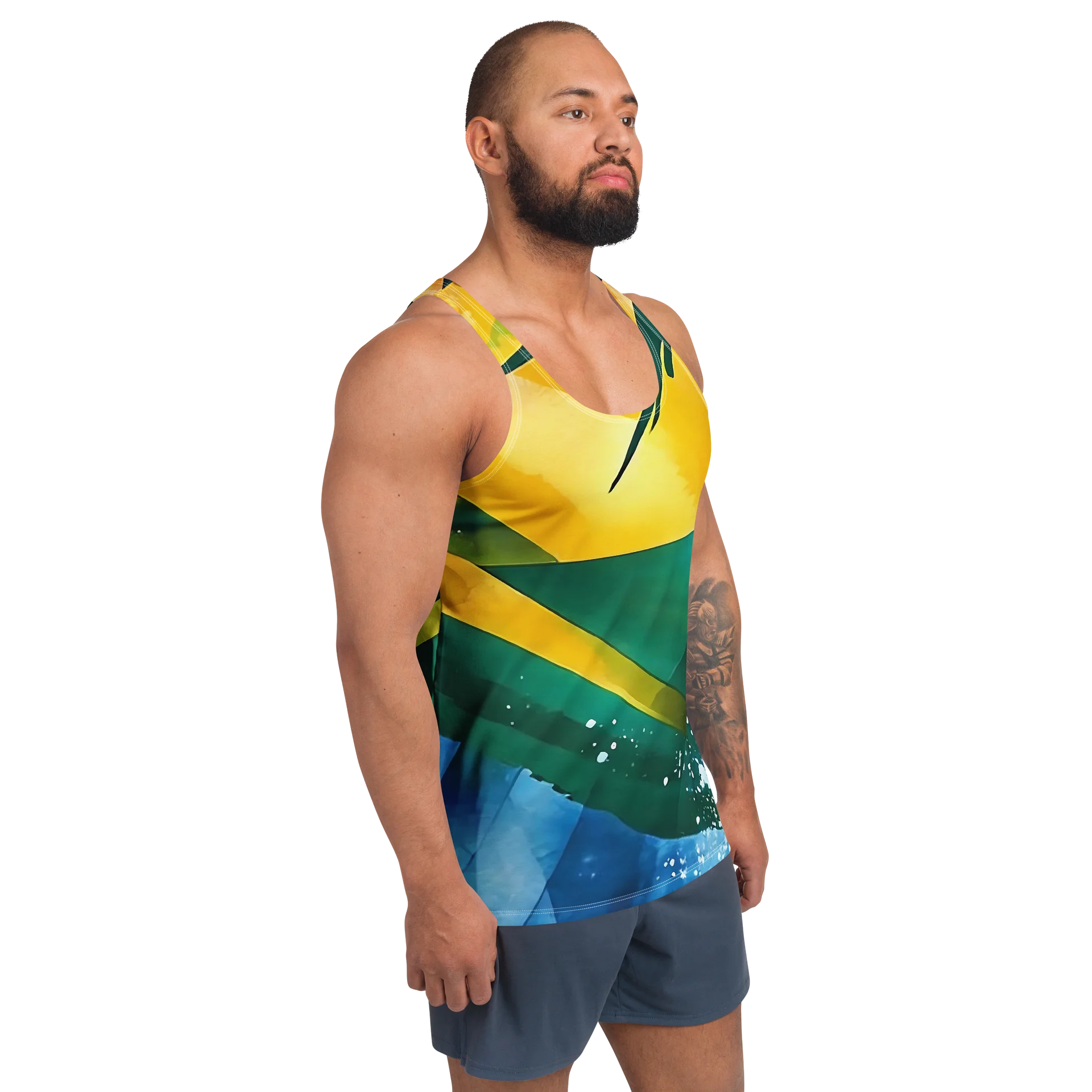 SVG Vintage Sport Diplomat Print - Caribbean Apples | Tank Top product image (3)