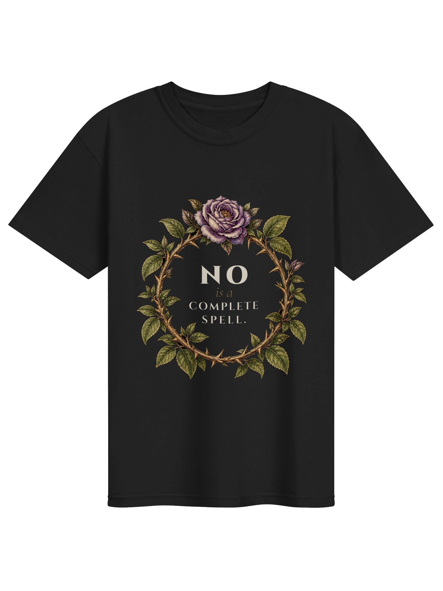 No Is a Complete Spell Tee product image (1)