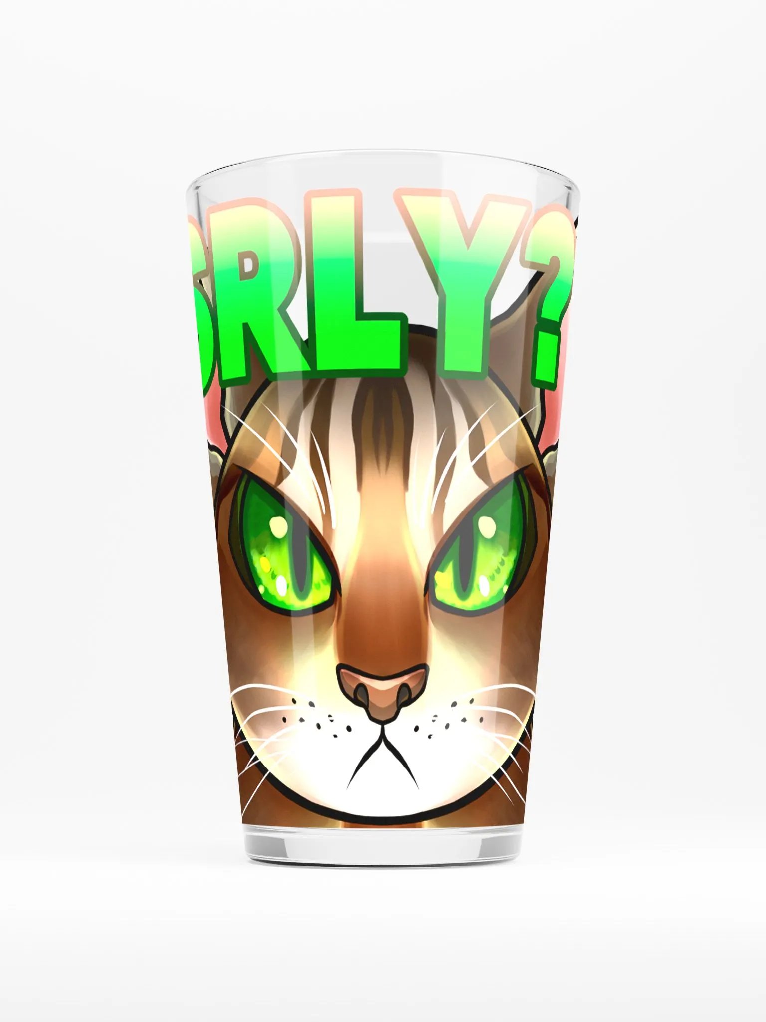 SRLY?! Pint Glass product image (1)