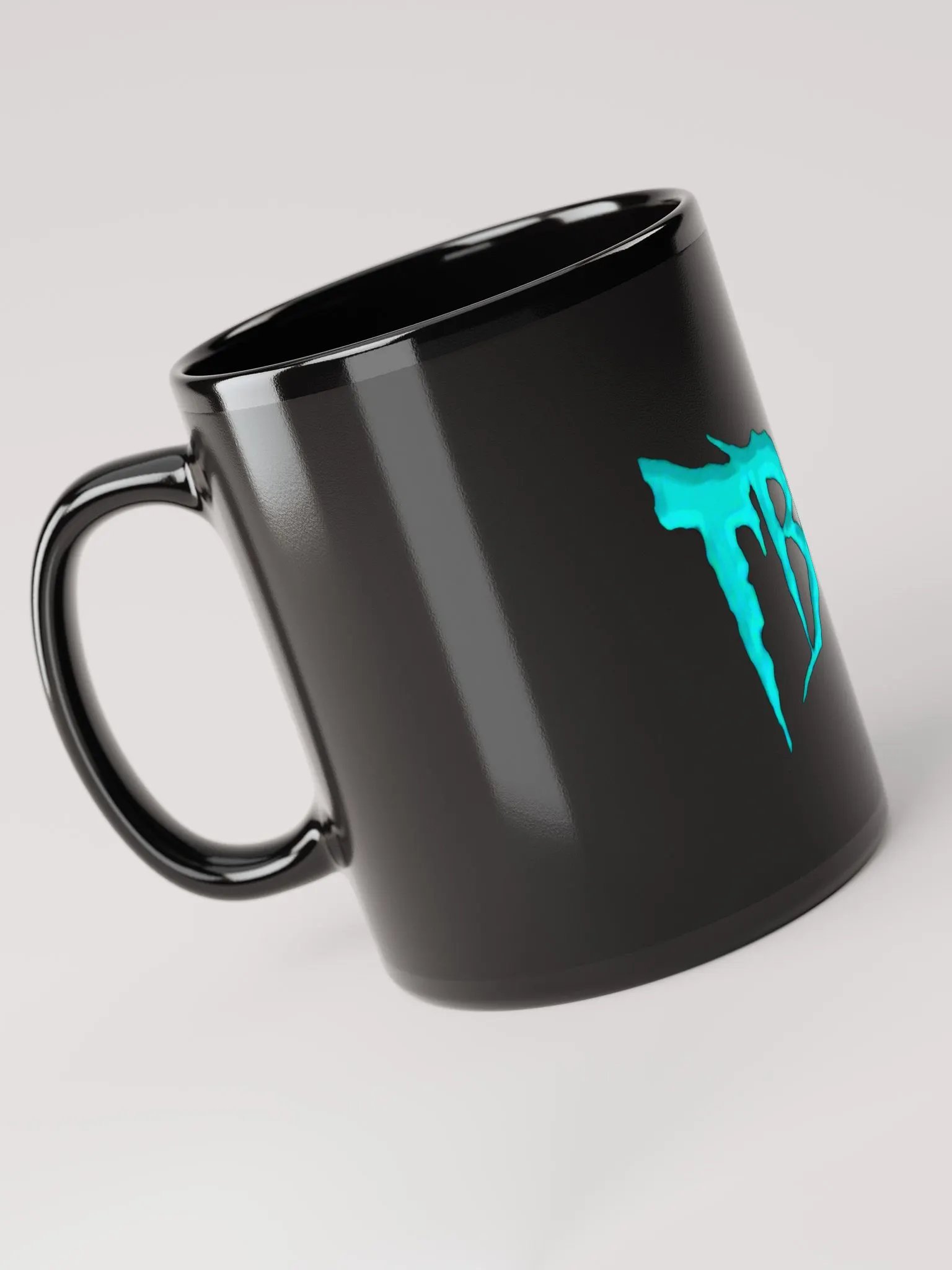 TB4X Cyan Logo Mug product image (4)