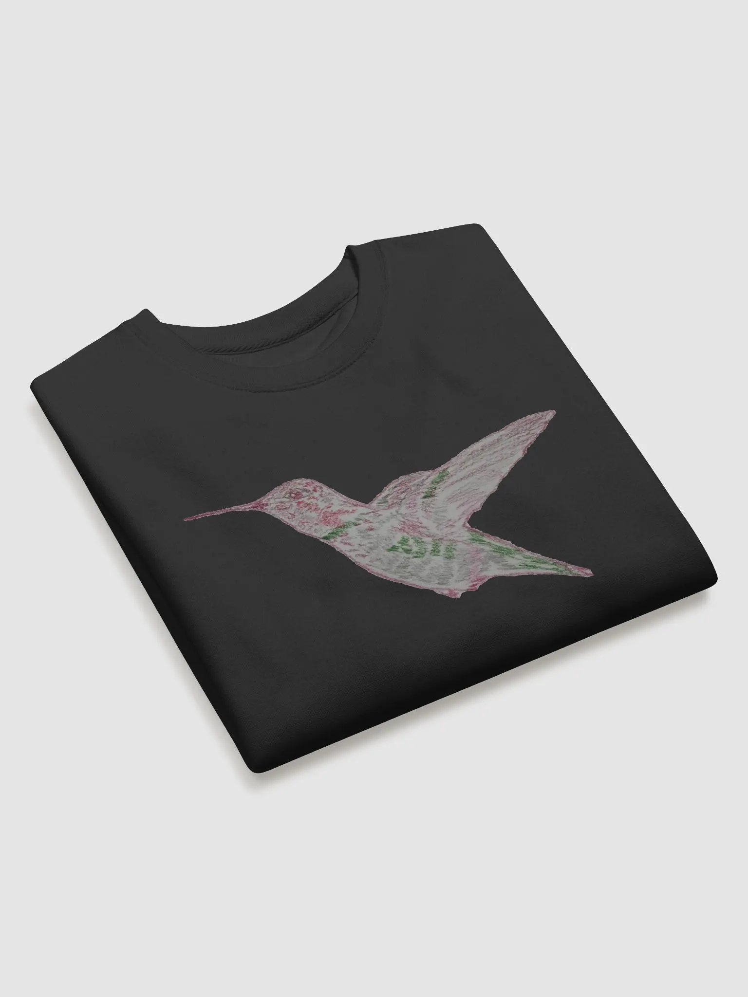 Hand-Drawn Hummingbird Unisex Sweatshirt product image (3)