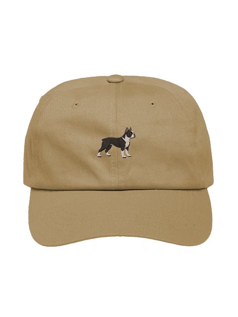 Boston Terrier — Black &amp; White Coat Hat