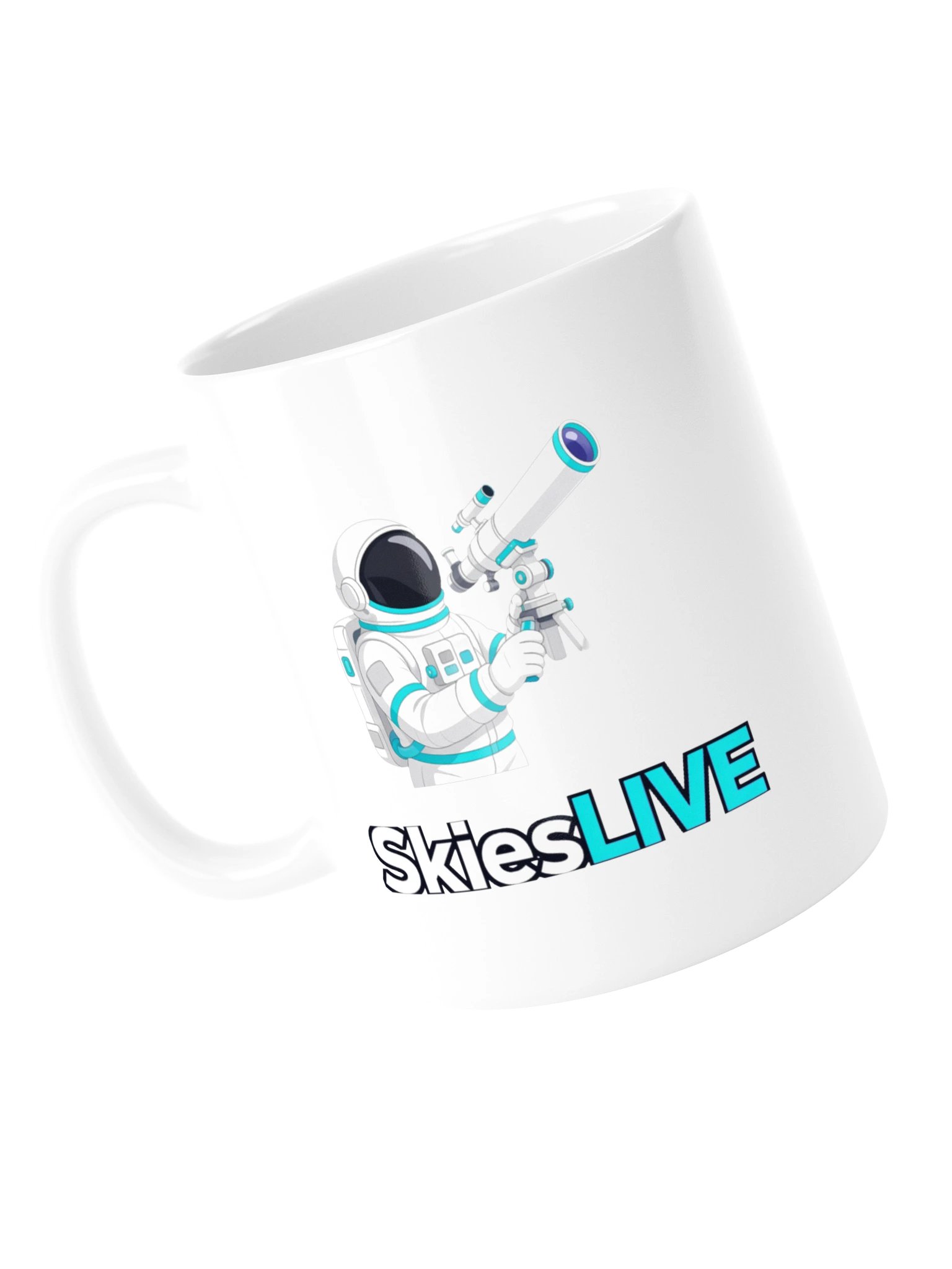 SkiesLIVE Astronaut Mug (White) product image (5)