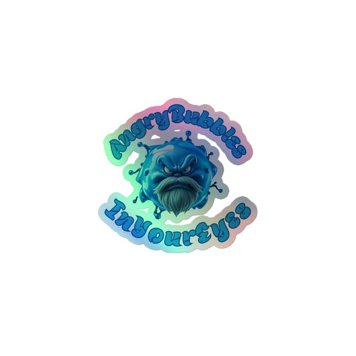 bearded bubble sticker product image (1)