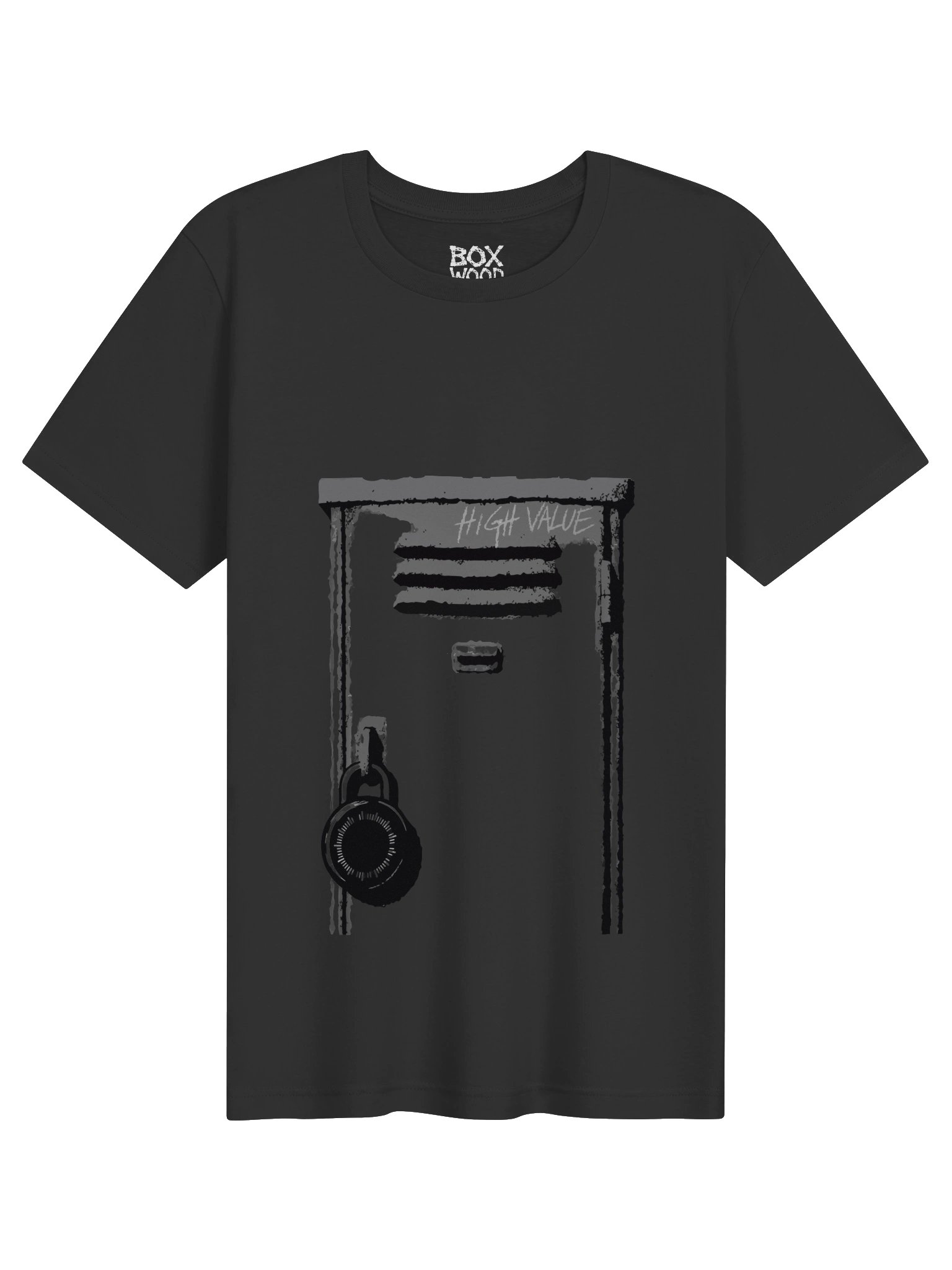 High Value Locker | Heavyweight Boxy Fit Tee | Industrial Streetwear product image (2)