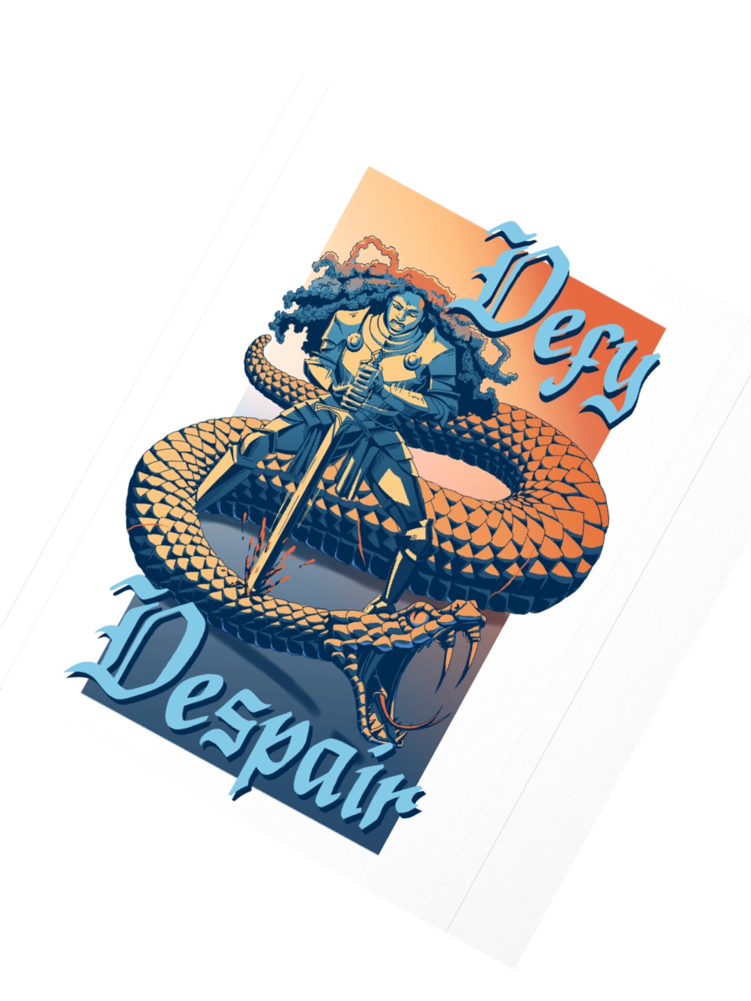 DEFY DESPAIR sticker product image (6)